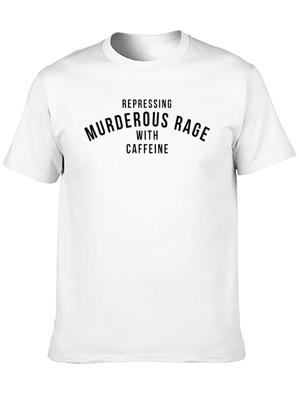 Repressing Murderous Rage Graphic Tee - Black
