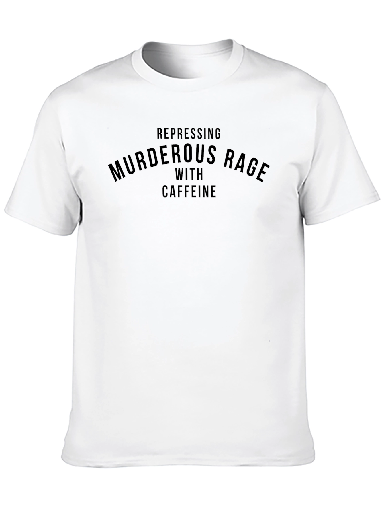 Repressing Murderous Rage Graphic Tee - Black