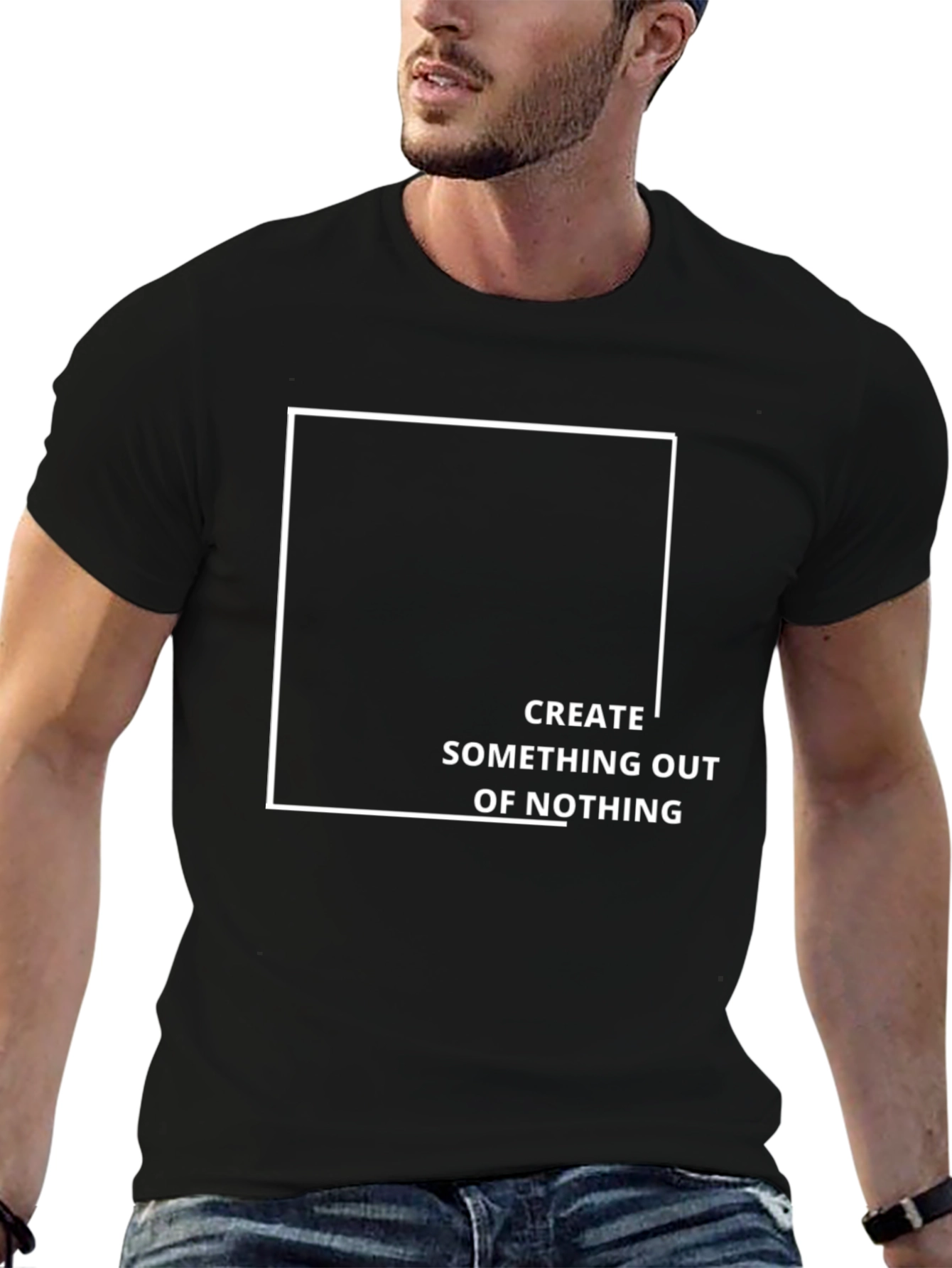 Create Something T-Shirt - Black