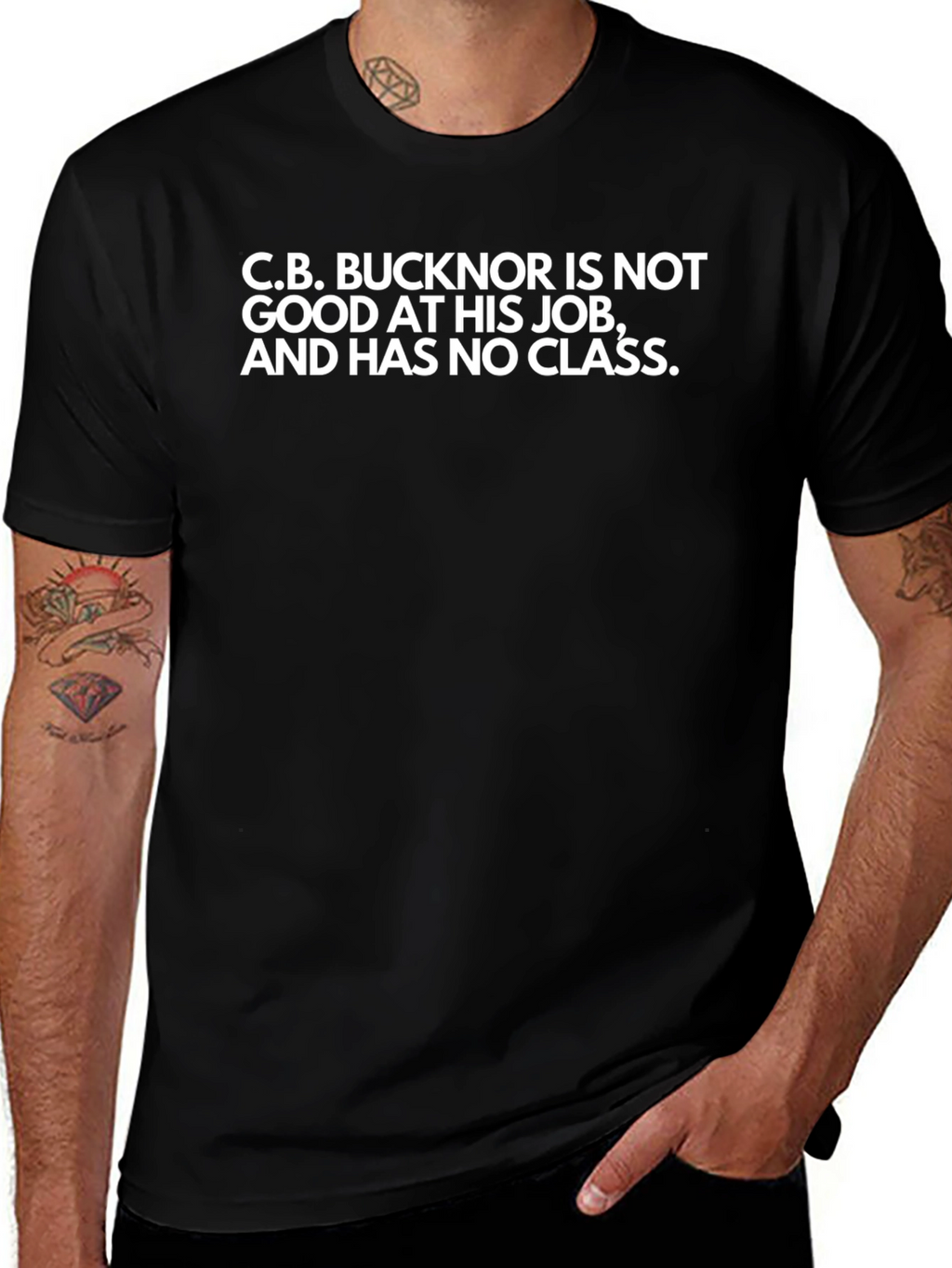 C.B. Bucknor Funny T-Shirt