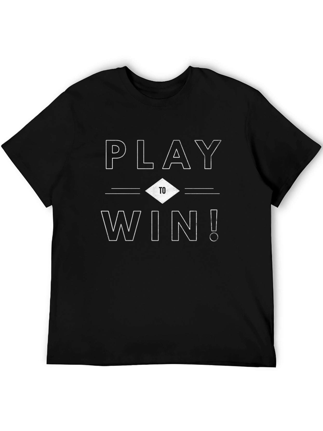 Play to Win Graphic Tee - Stylish Mens T-Shirt