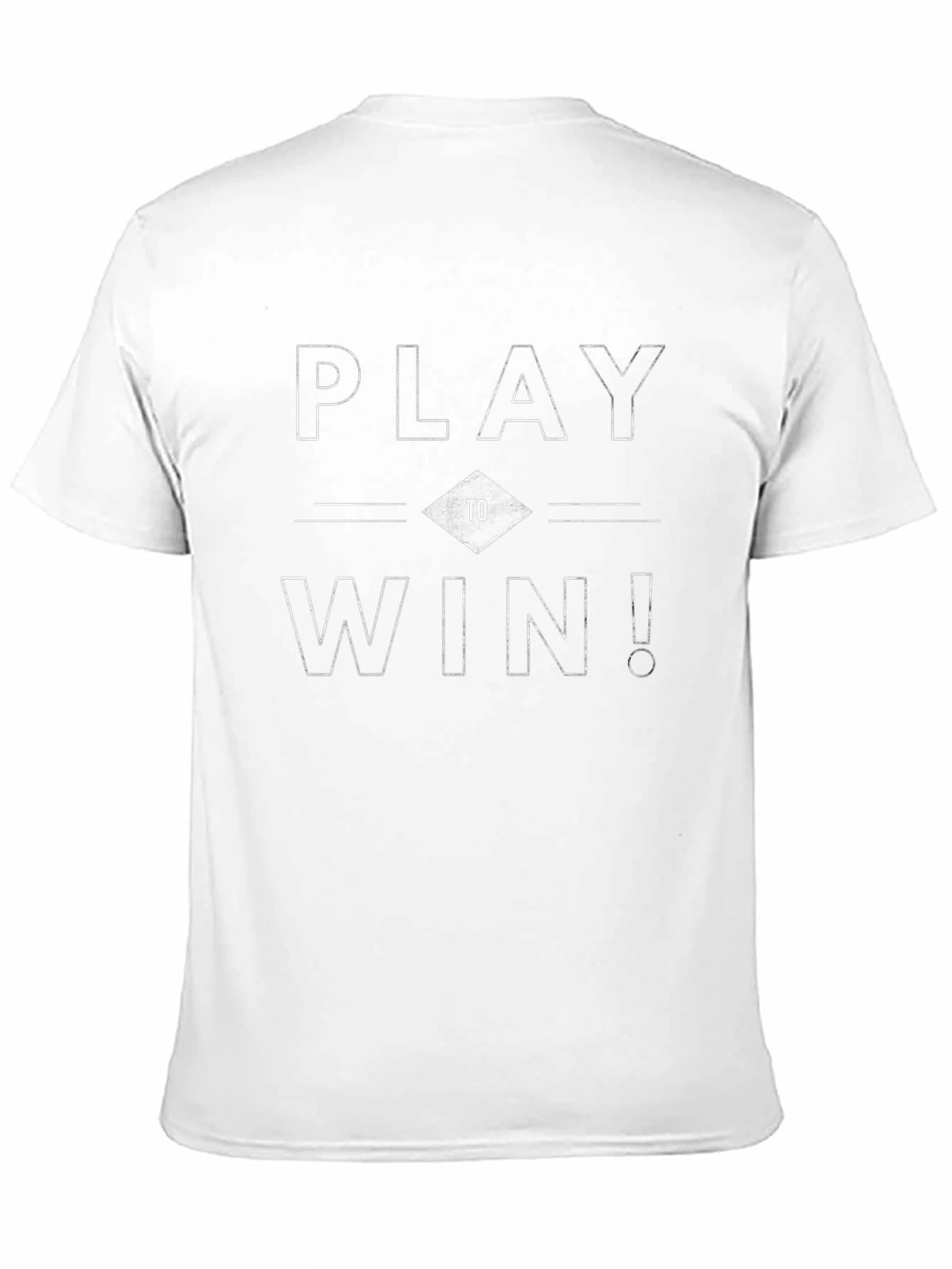 Play to Win Graphic Tee - Stylish Mens T-Shirt