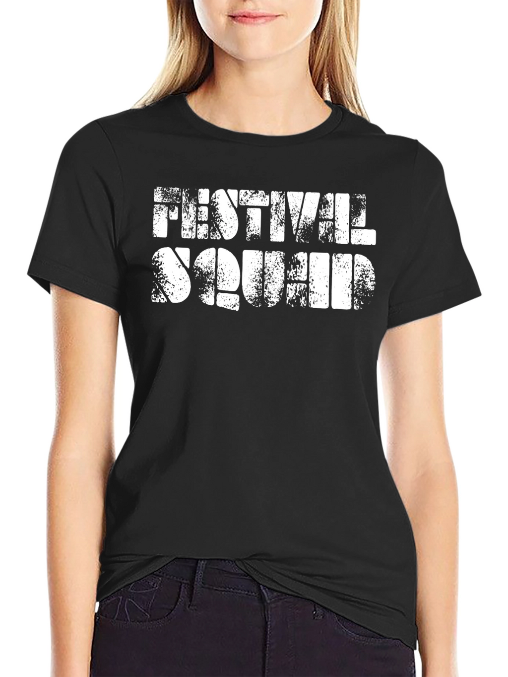 Festival Squad Graphic Crewneck T-Shirt