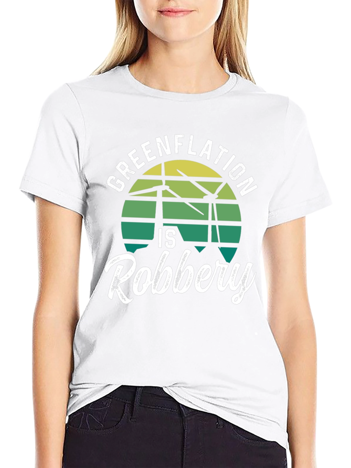 Greenflation is Robbery Graphic T-Shirt