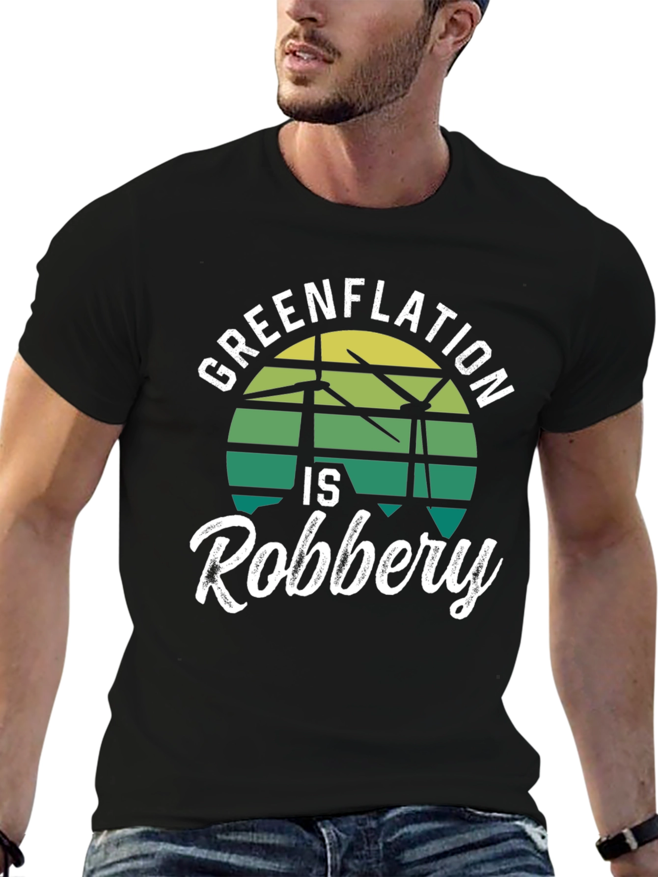 Greenflation is Robbery Graphic T-Shirt