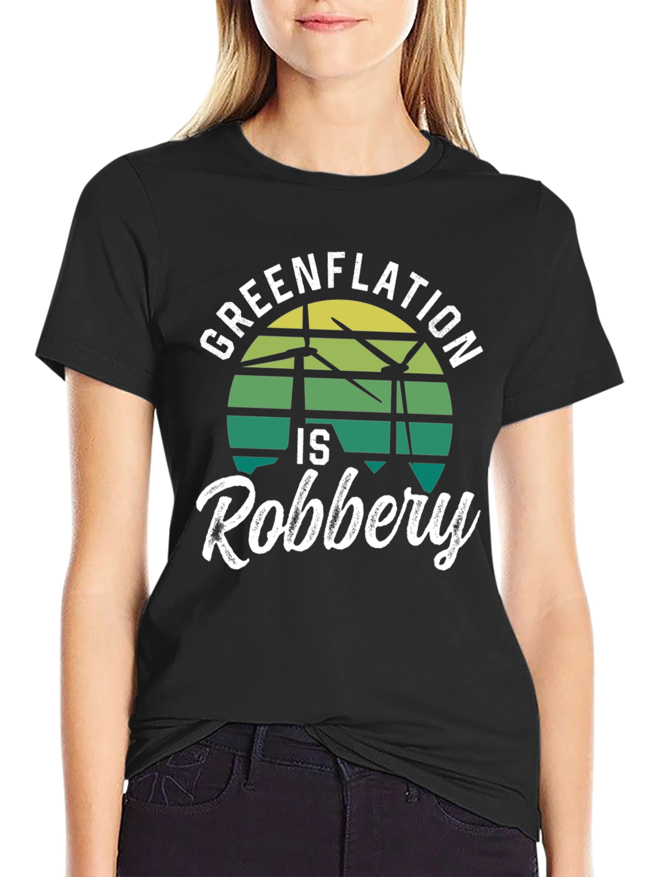 Greenflation is Robbery Graphic T-Shirt