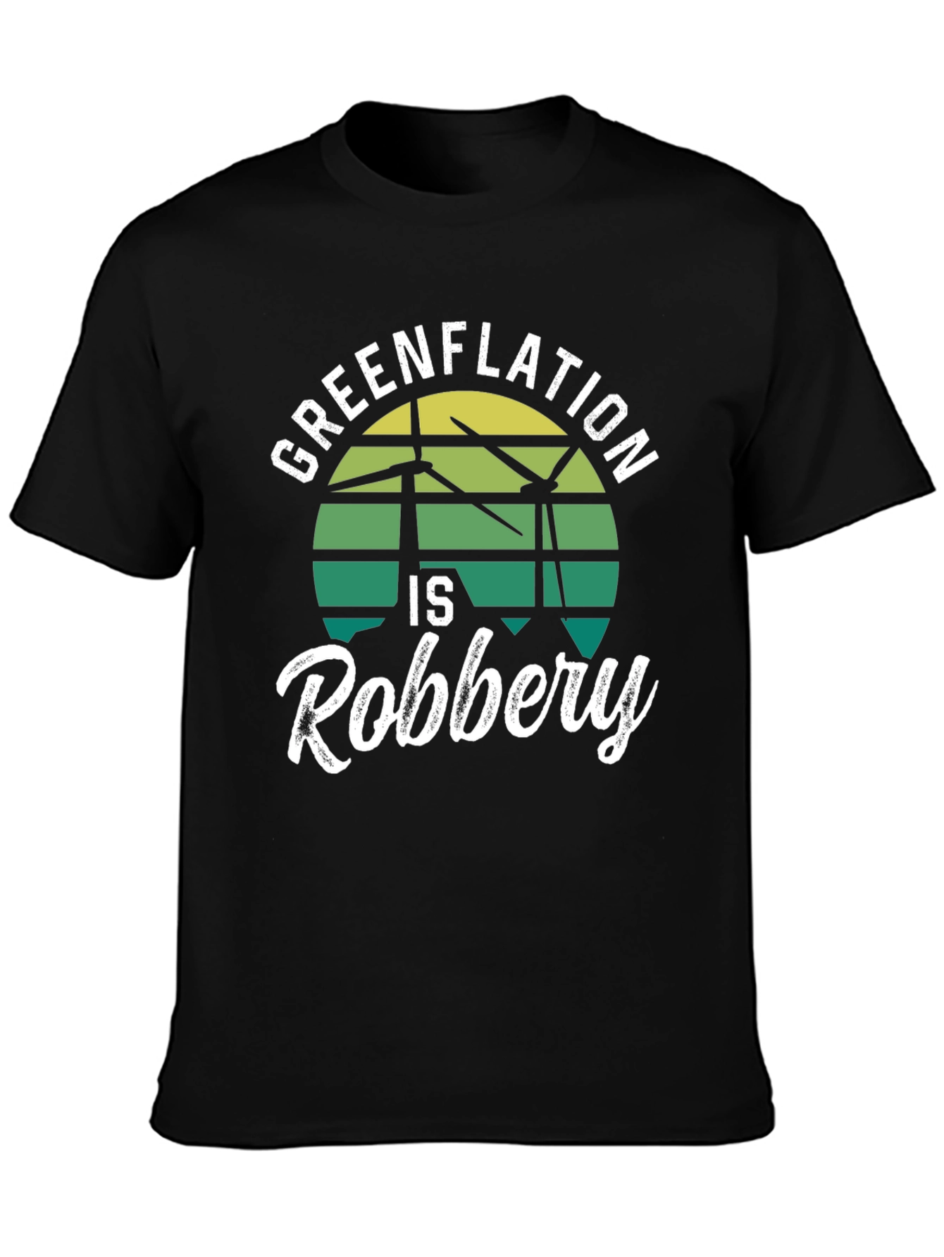 Greenflation is Robbery Graphic T-Shirt