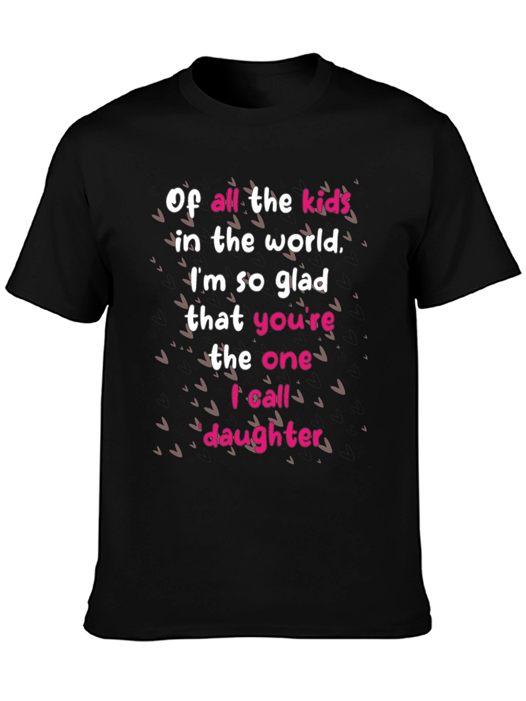 Fathers Day Daughter Graphic T-Shirt