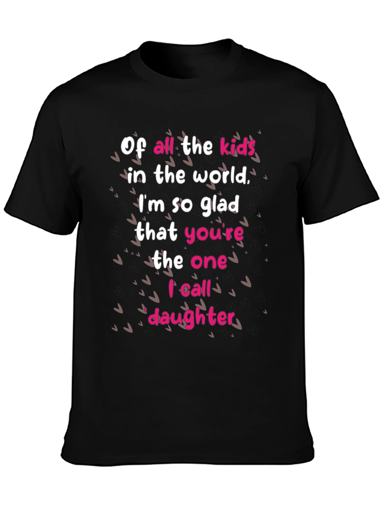 Fathers Day Daughter Graphic T-Shirt