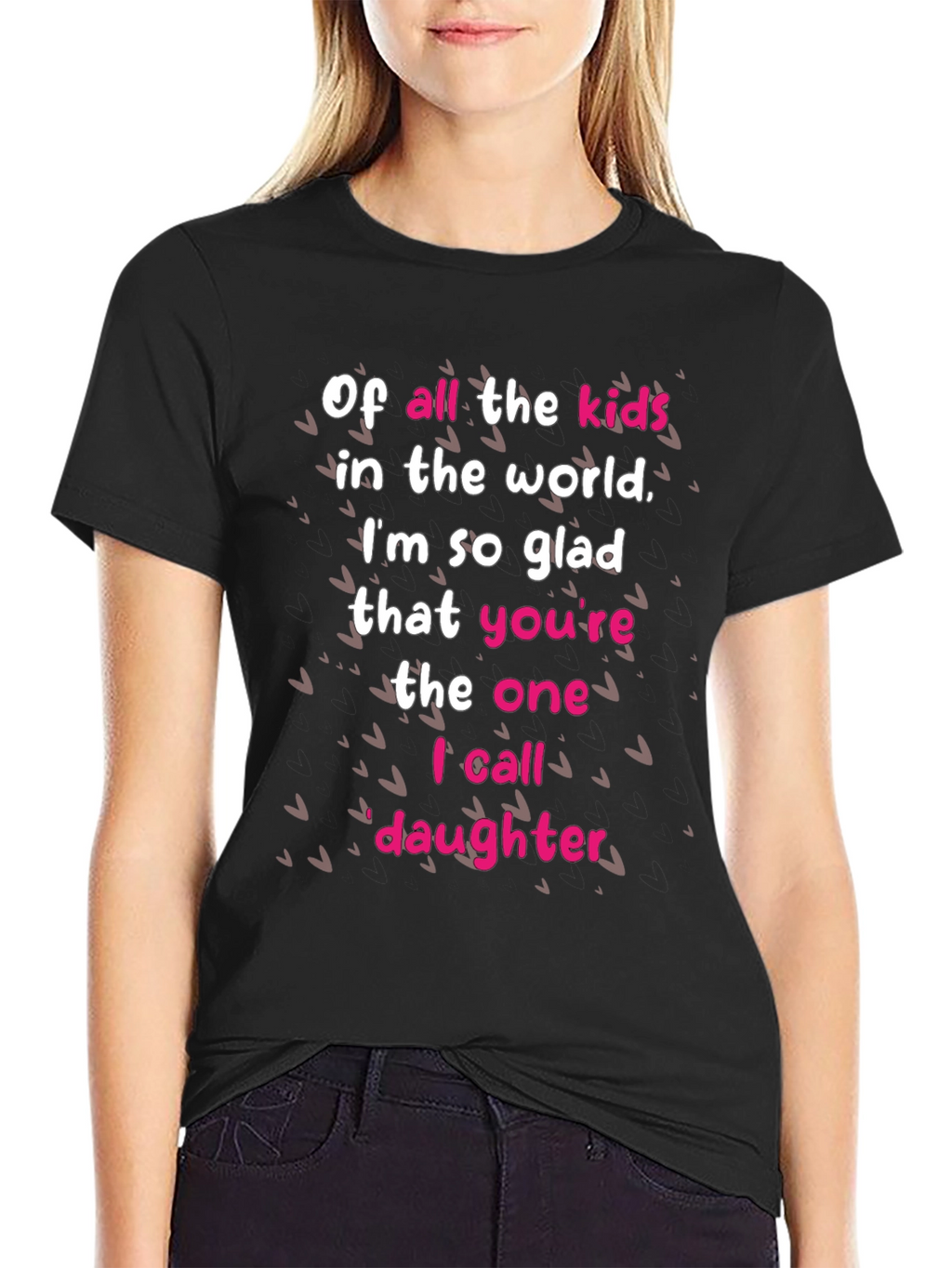 Fathers Day Daughter Graphic T-Shirt