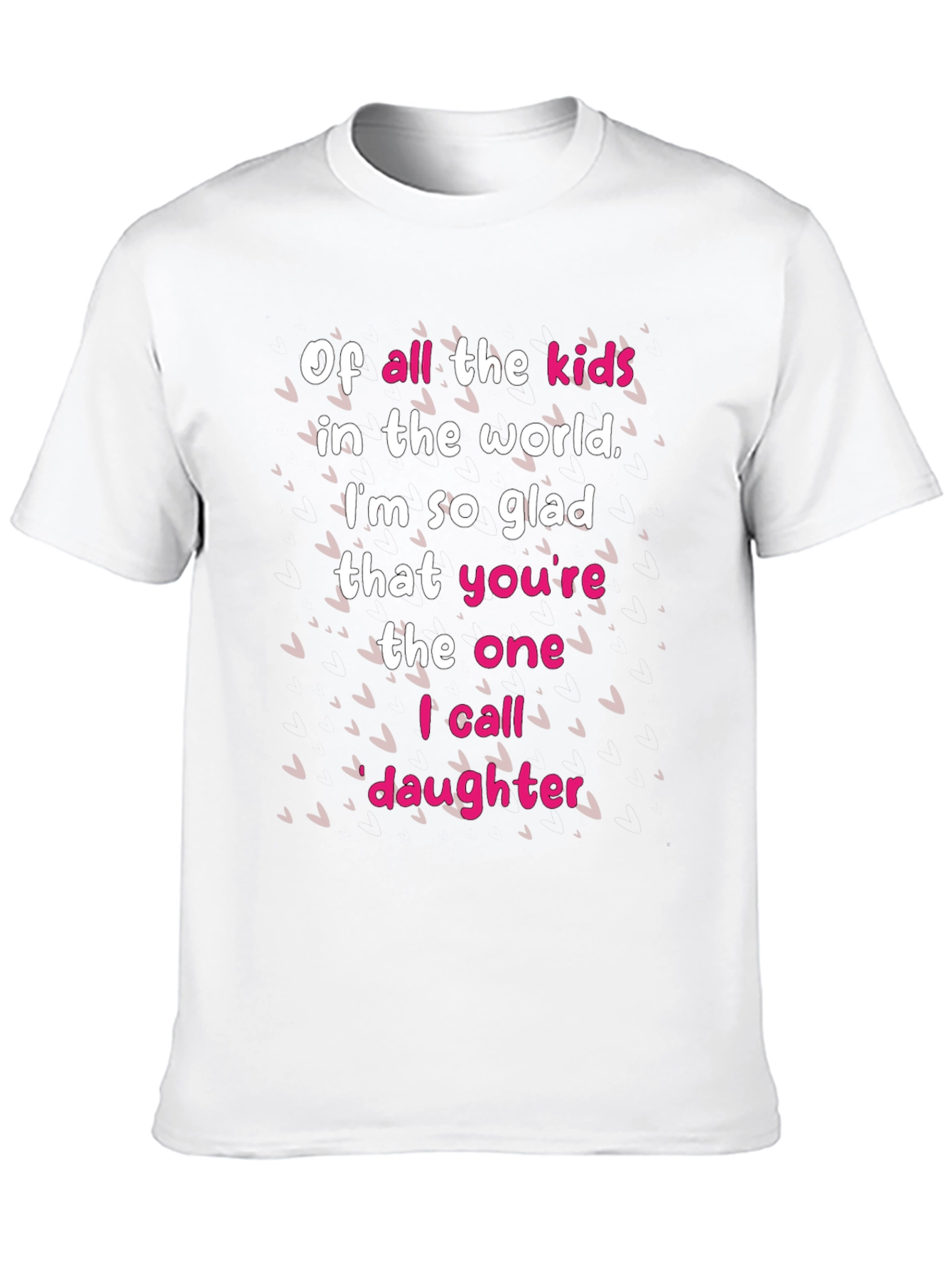 Fathers Day Daughter Graphic T-Shirt