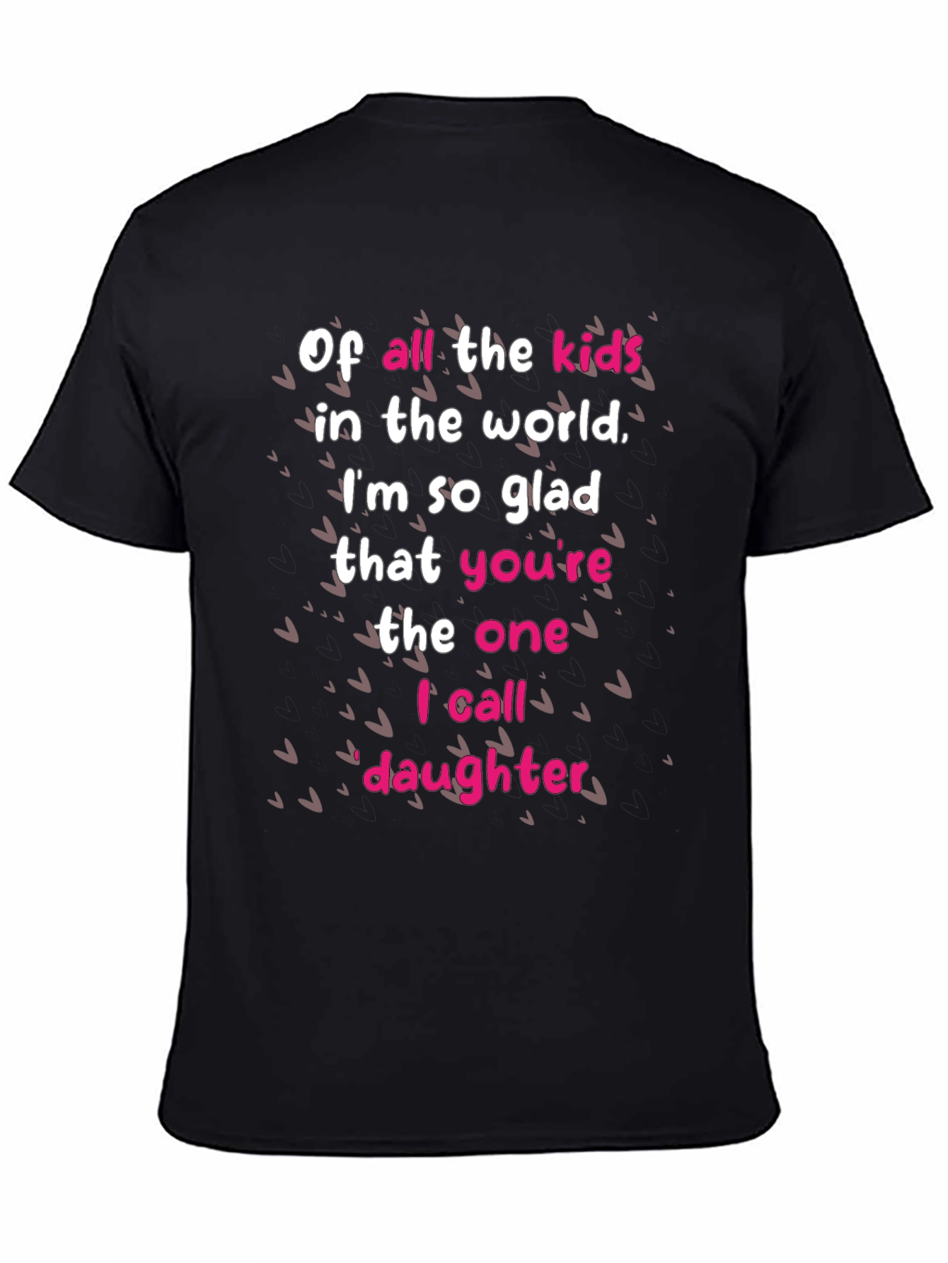 Fathers Day Daughter Graphic T-Shirt
