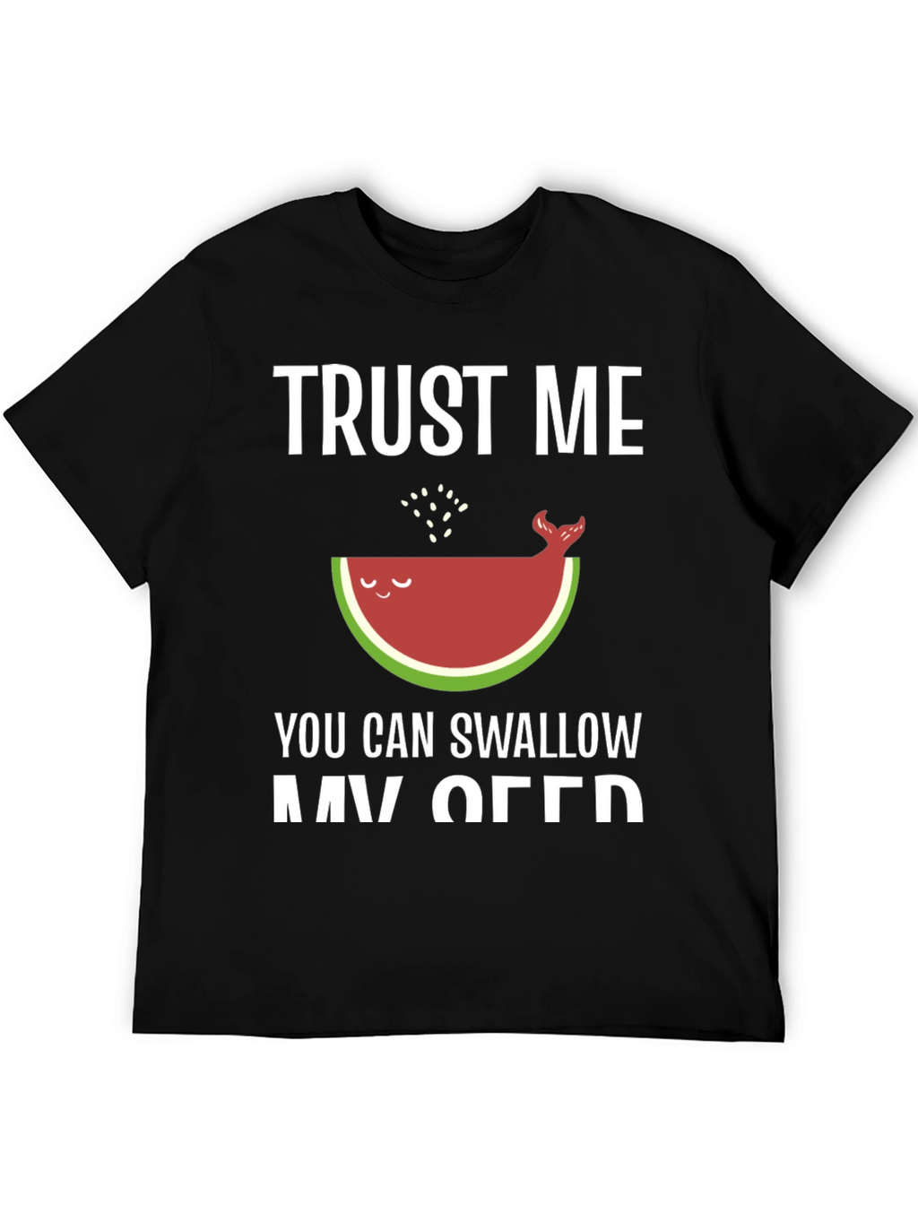 Trust Me Watermelon Whale Funny T-Shirt