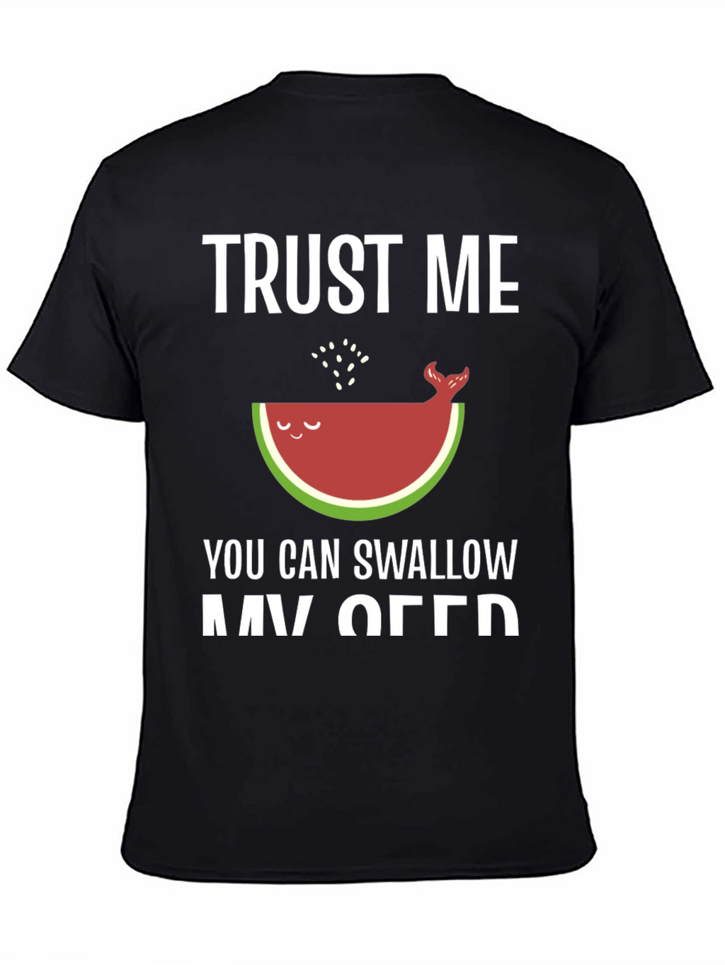 Trust Me Watermelon Whale Funny T-Shirt