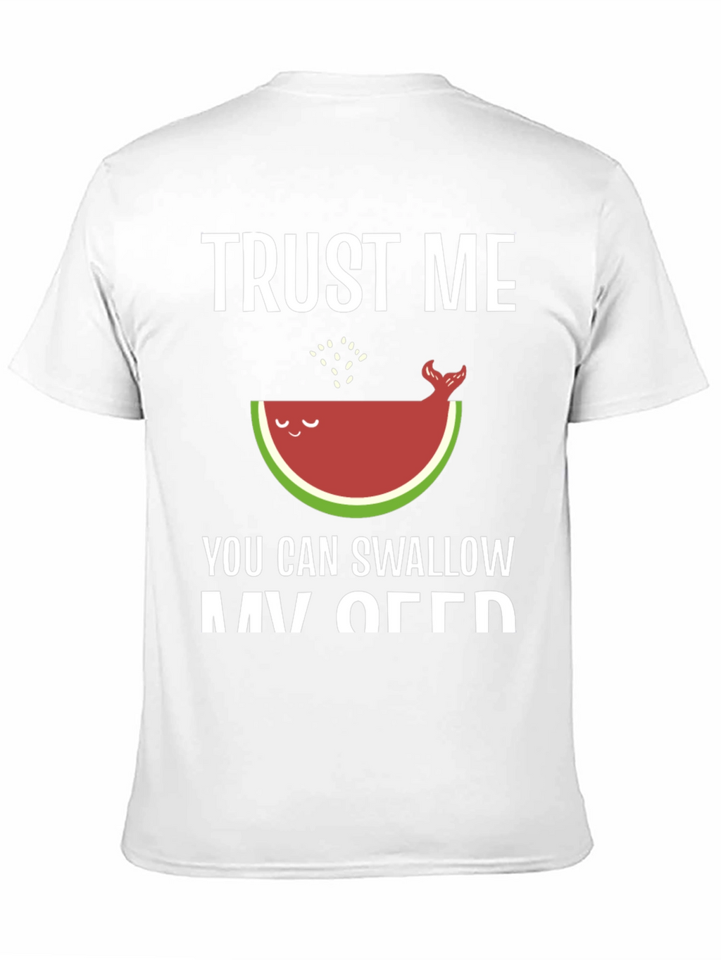 Trust Me Watermelon Whale Funny T-Shirt