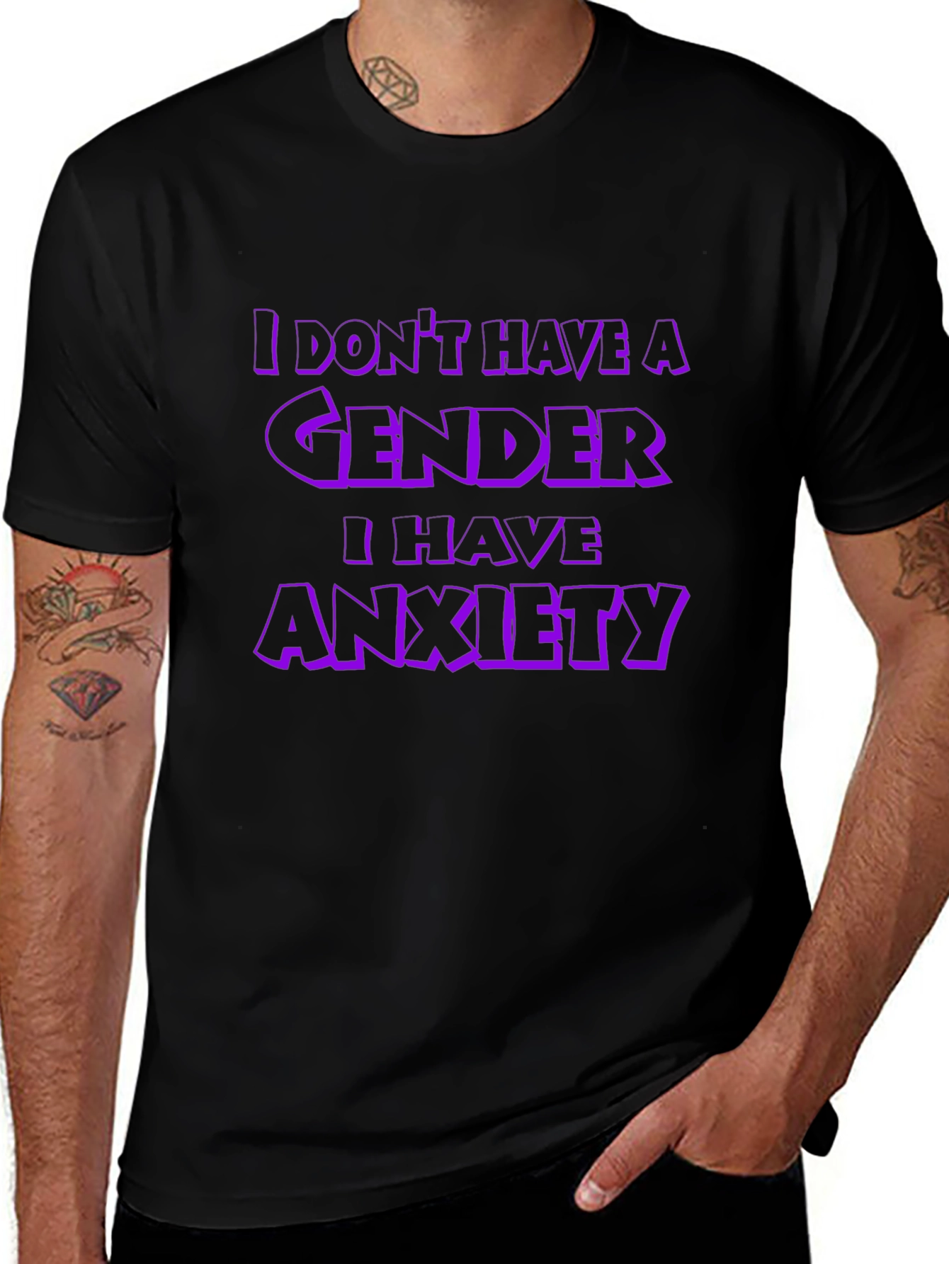 Gender Anxiety Graphic T-Shirt