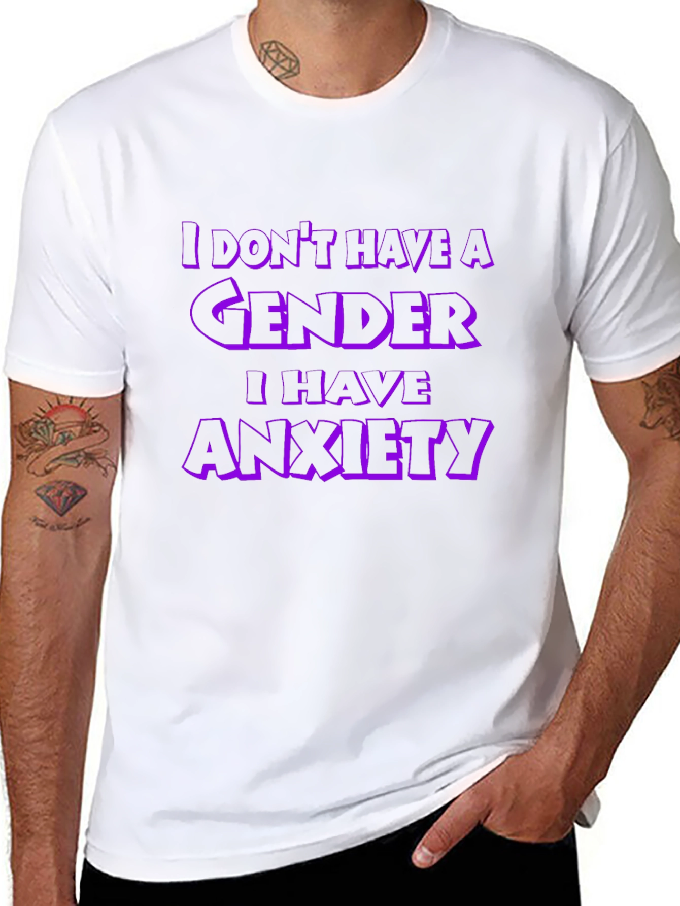Gender Anxiety Graphic T-Shirt