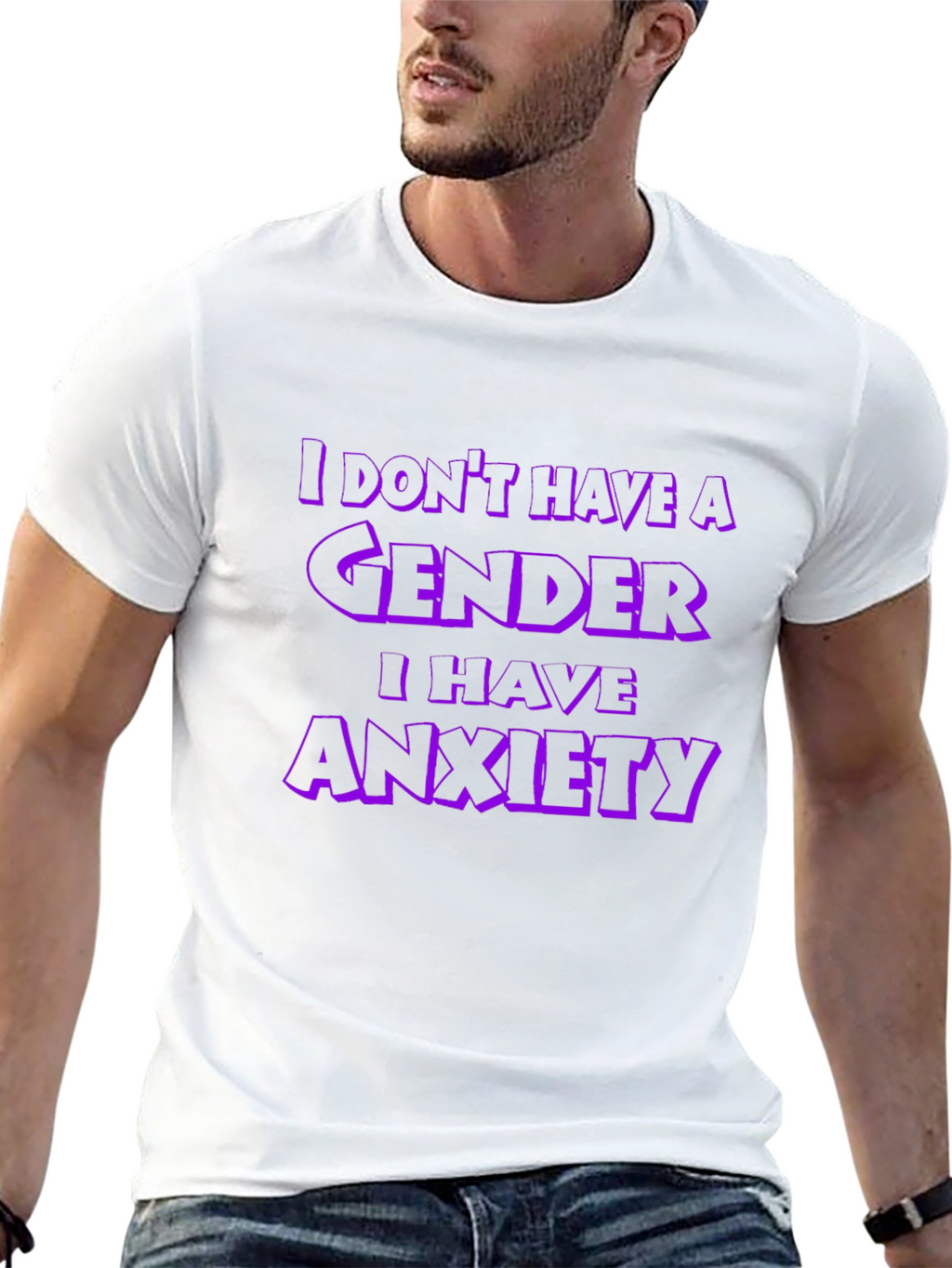Gender Anxiety Graphic T-Shirt