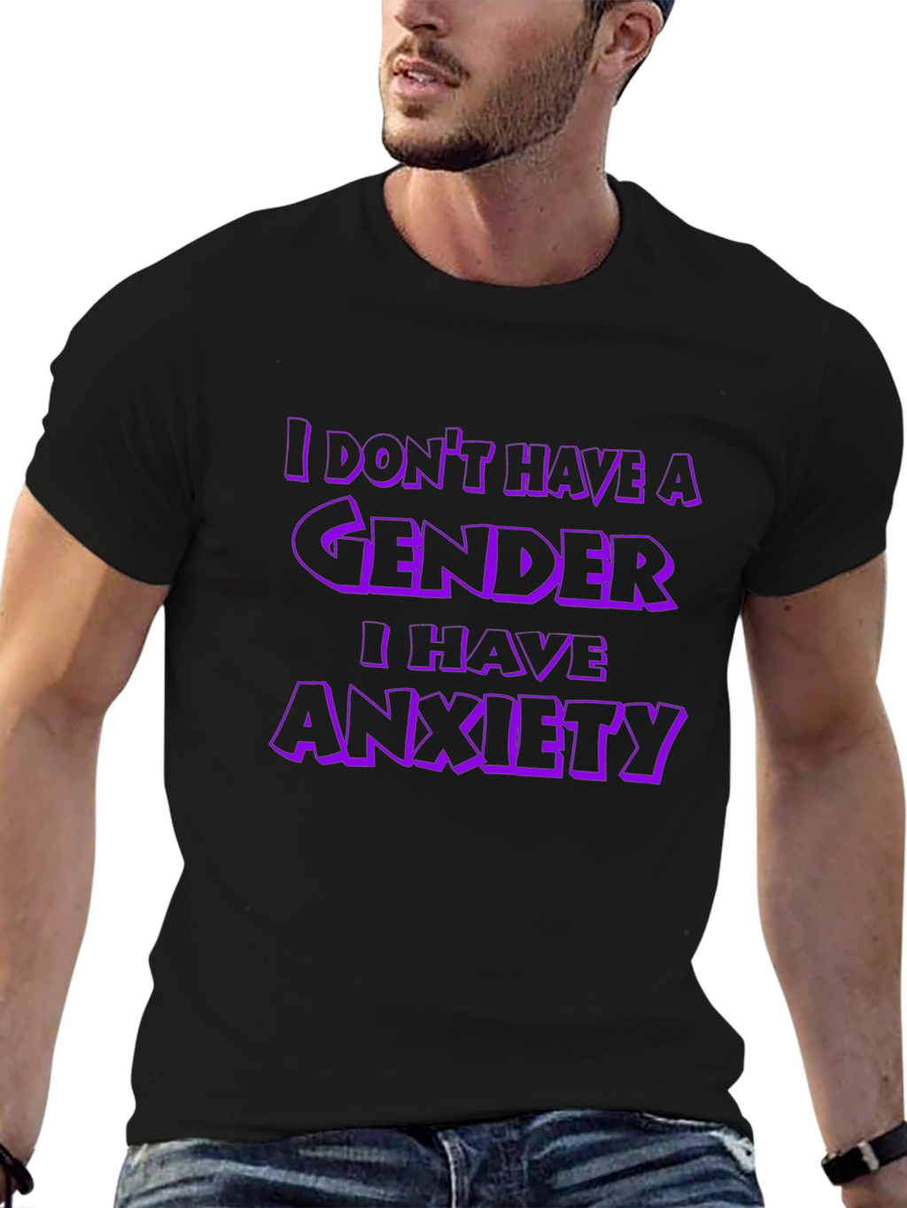Gender Anxiety Graphic T-Shirt