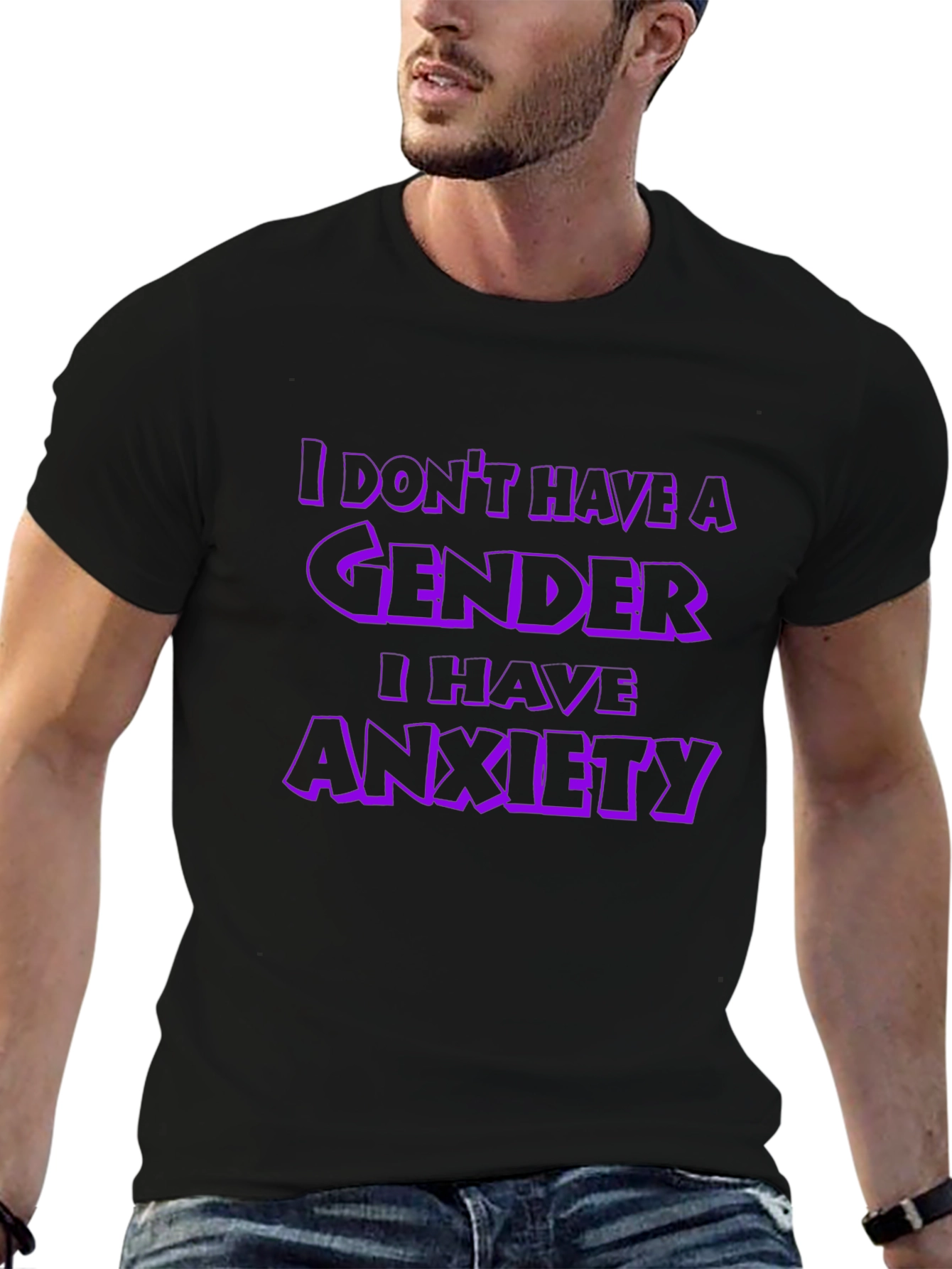 Gender Anxiety Graphic T-Shirt