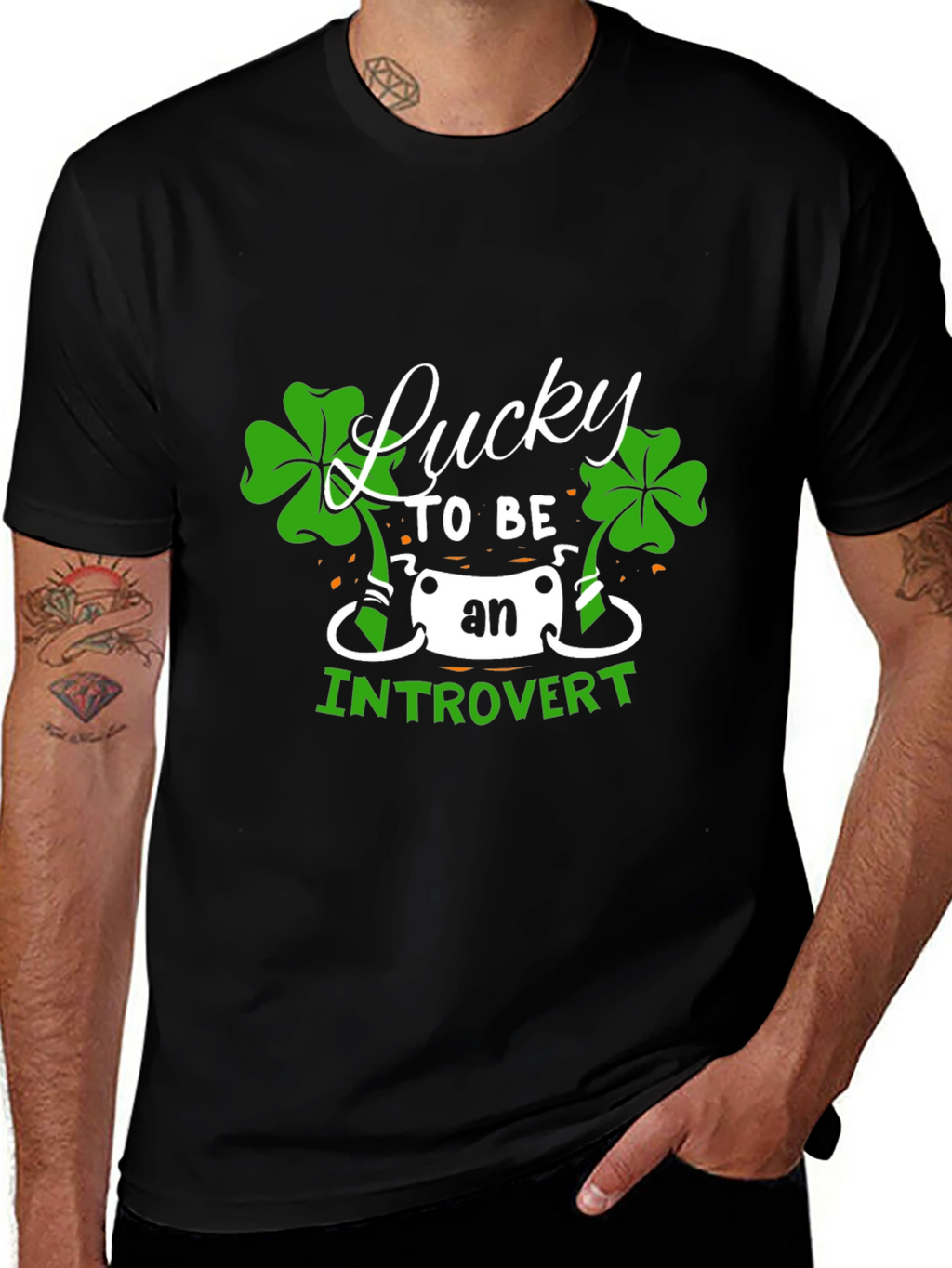 Lucky Introvert T-Shirt - St. Patricks Day Tee