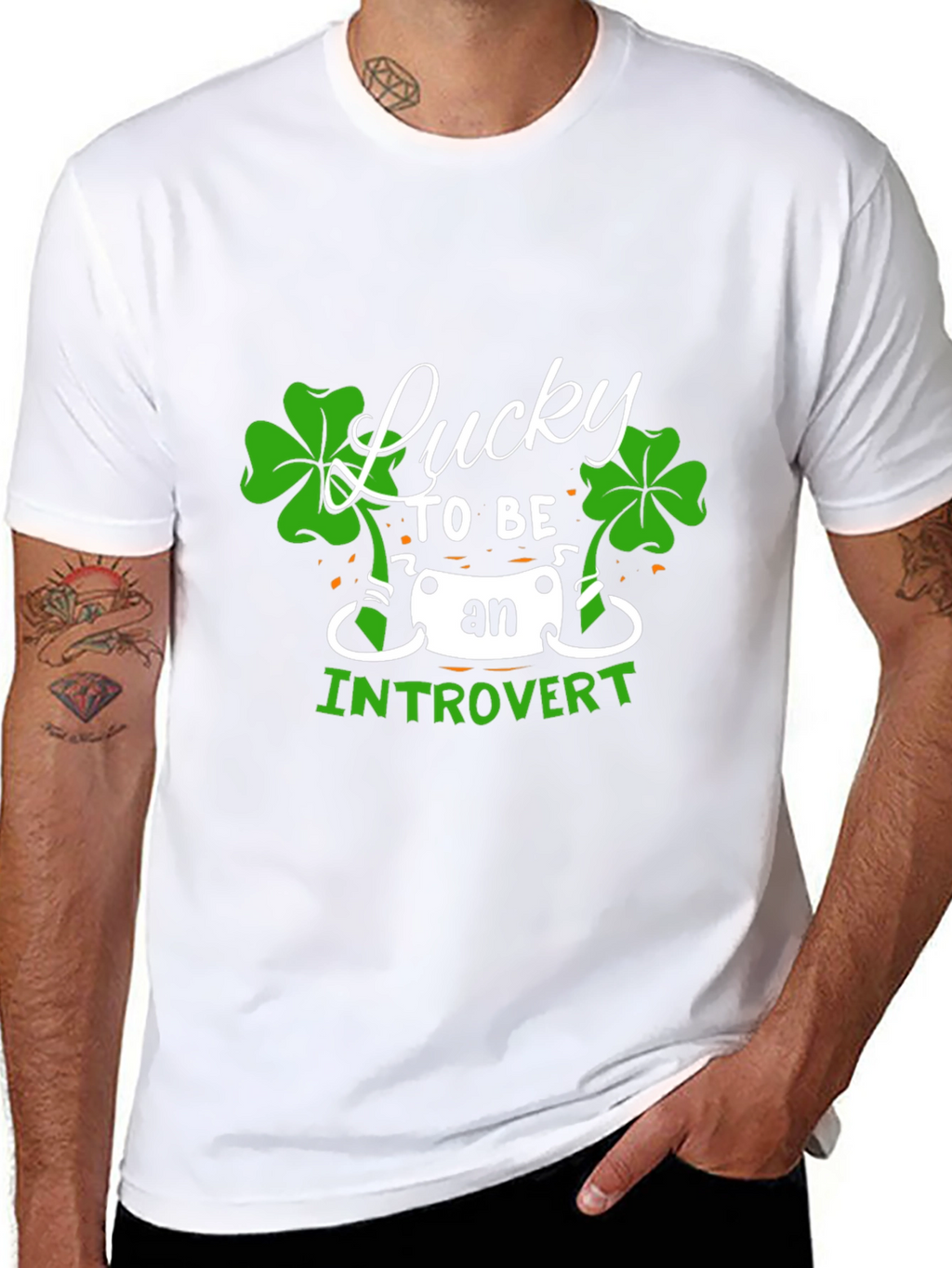 Lucky Introvert T-Shirt - St. Patricks Day Tee