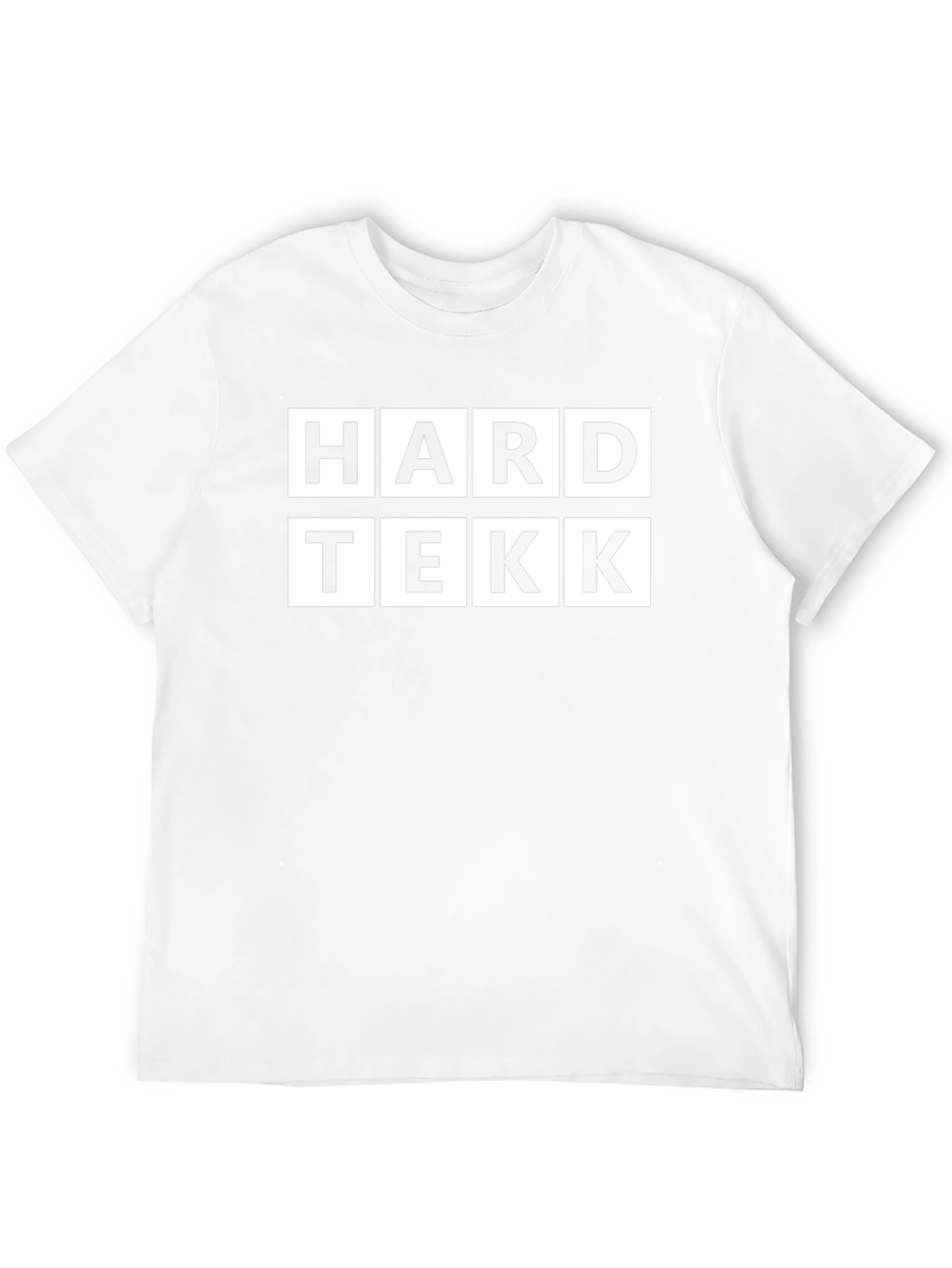 HARD TEKK Black Graphic T-Shirt