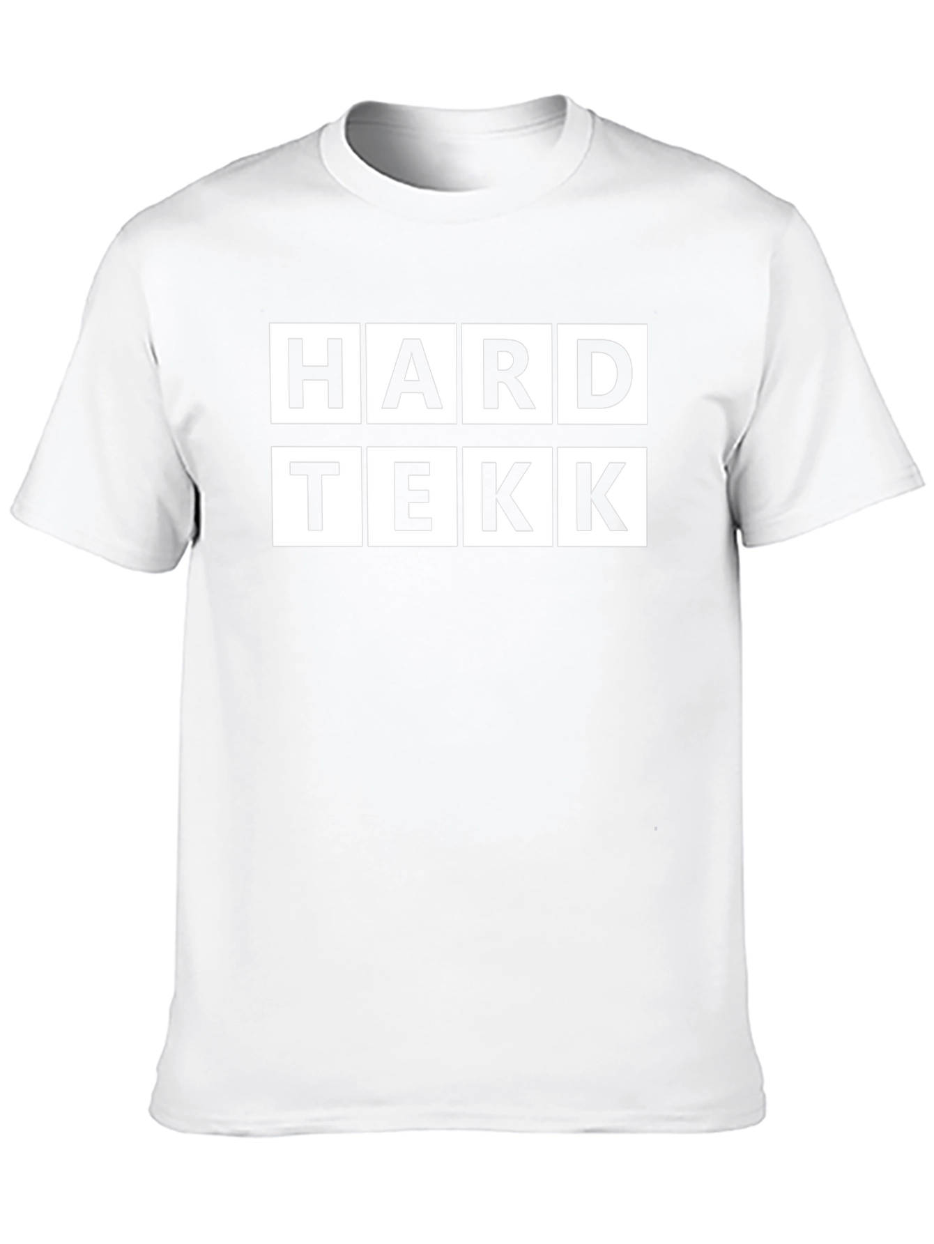 HARD TEKK Black Graphic T-Shirt