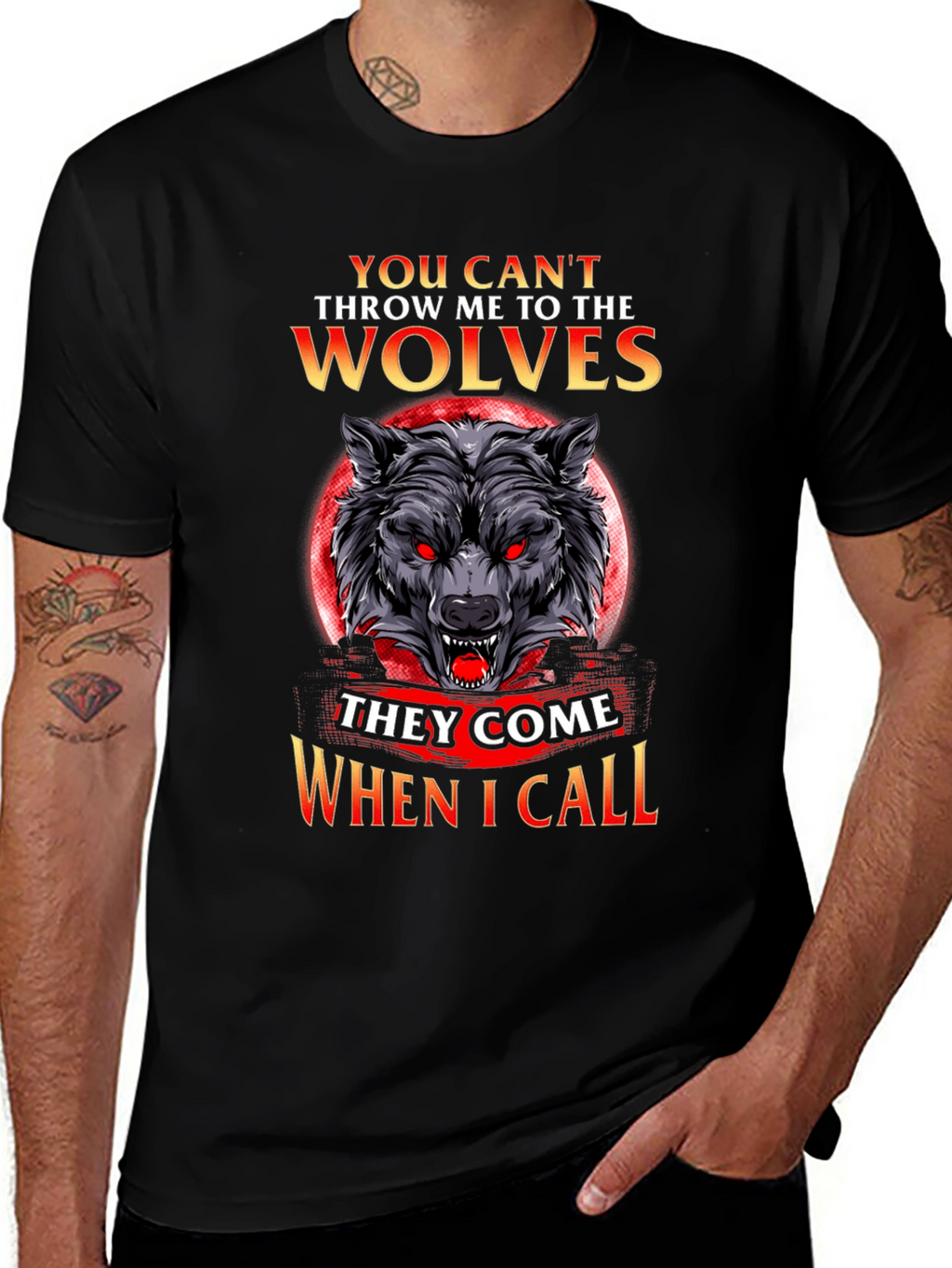 Wolf Pack T-Shirt - They Come When I Call