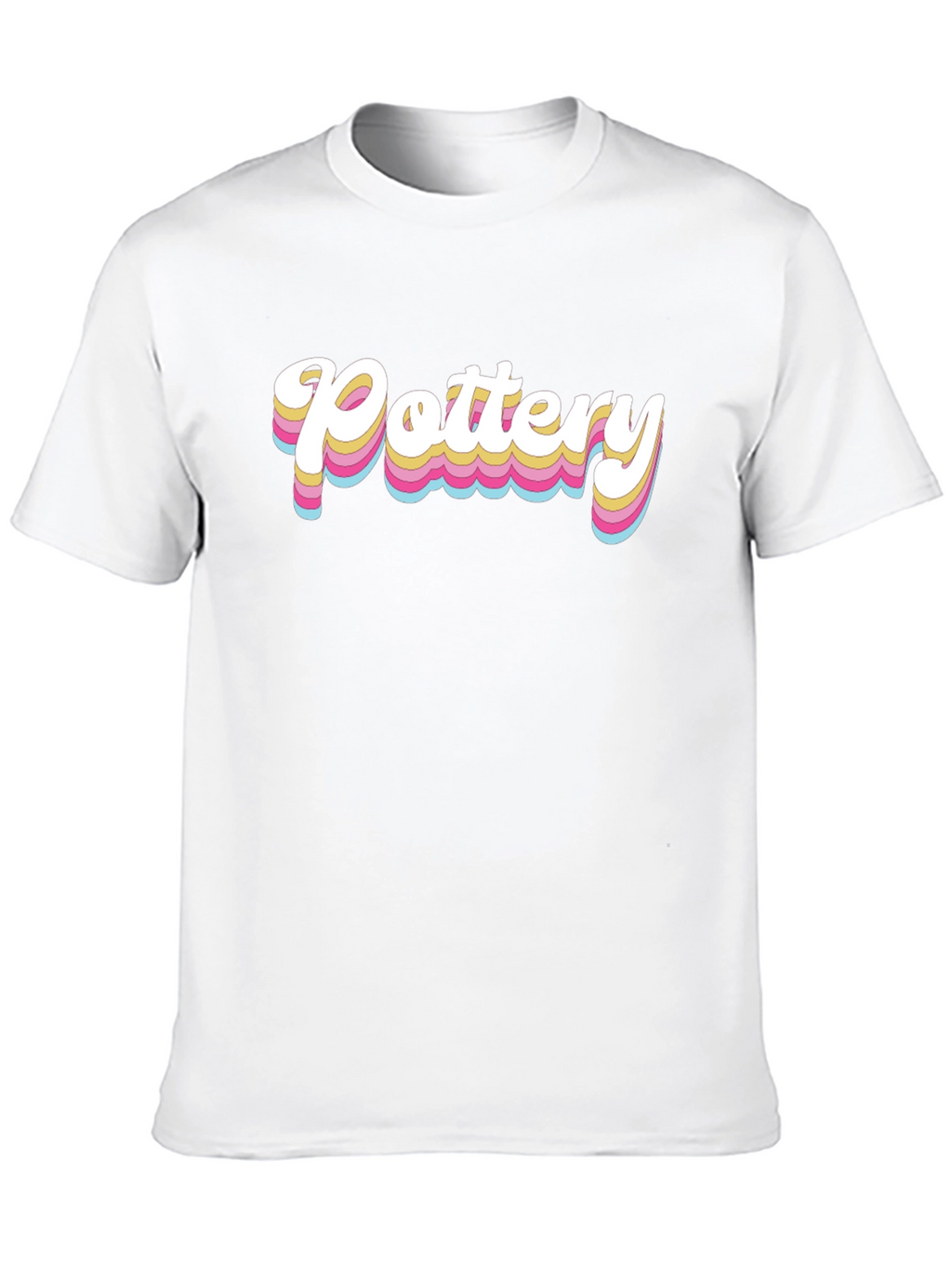 Retro Pottery T-Shirt - Stylish Graphic Tee