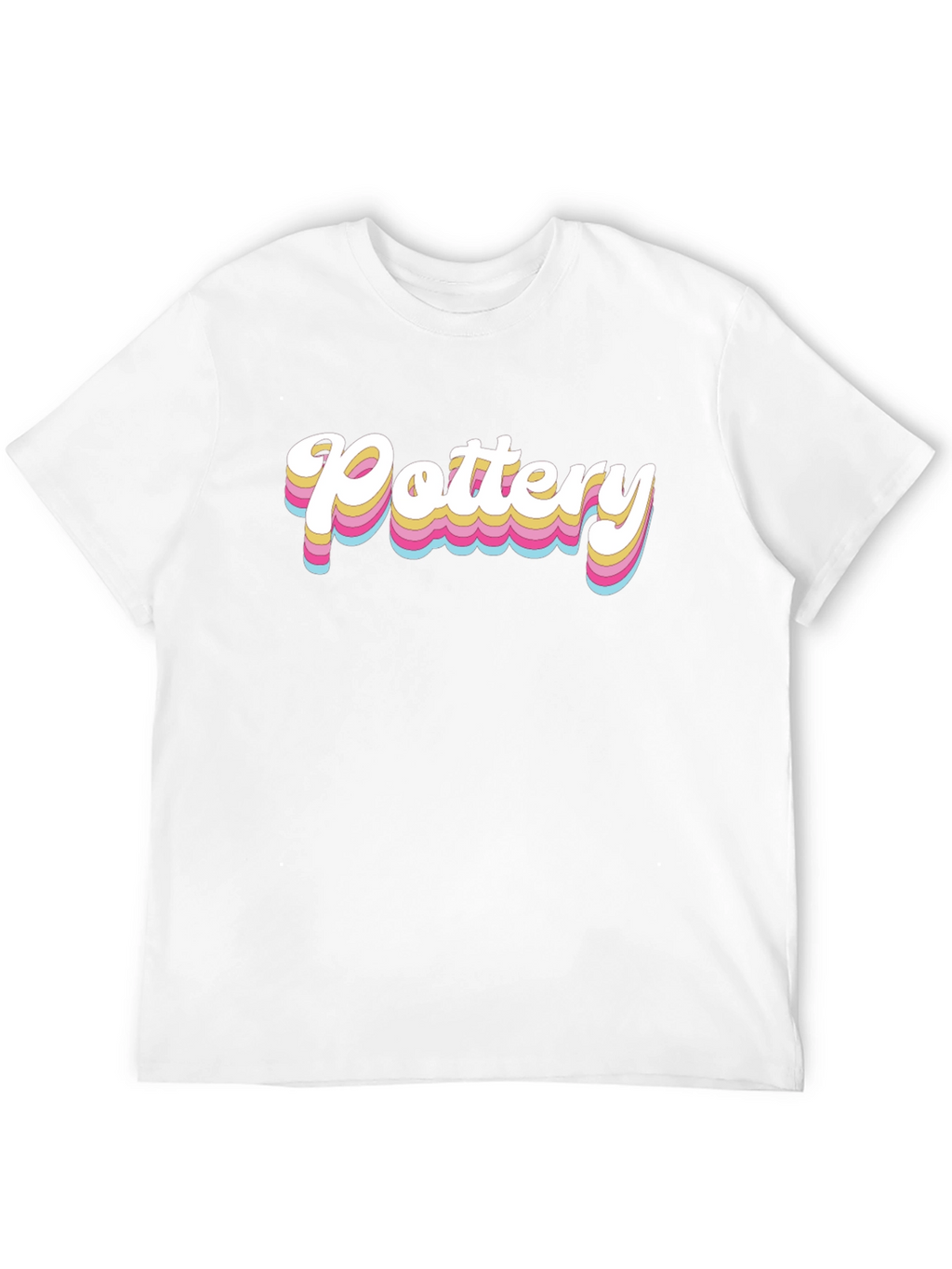 Retro Pottery T-Shirt - Stylish Graphic Tee
