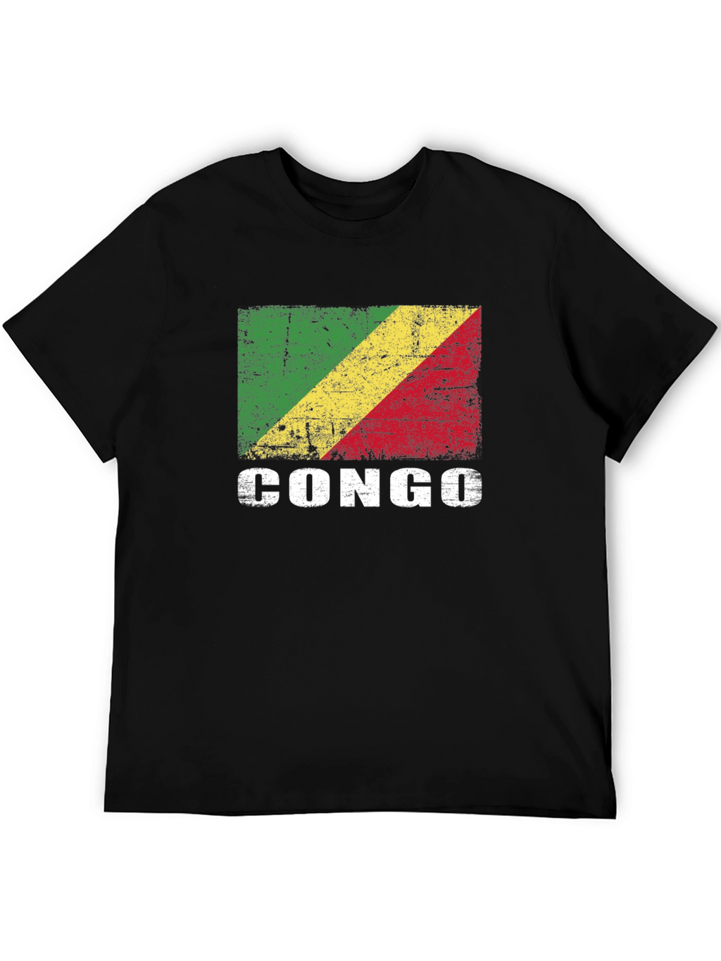 Congo Flag Graphic T-Shirt