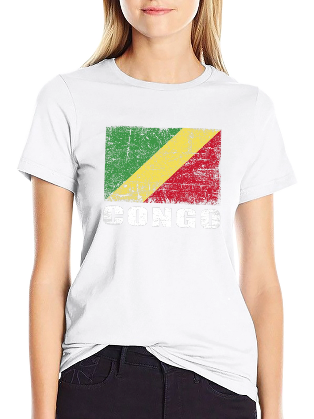 Congo Flag Graphic T-Shirt