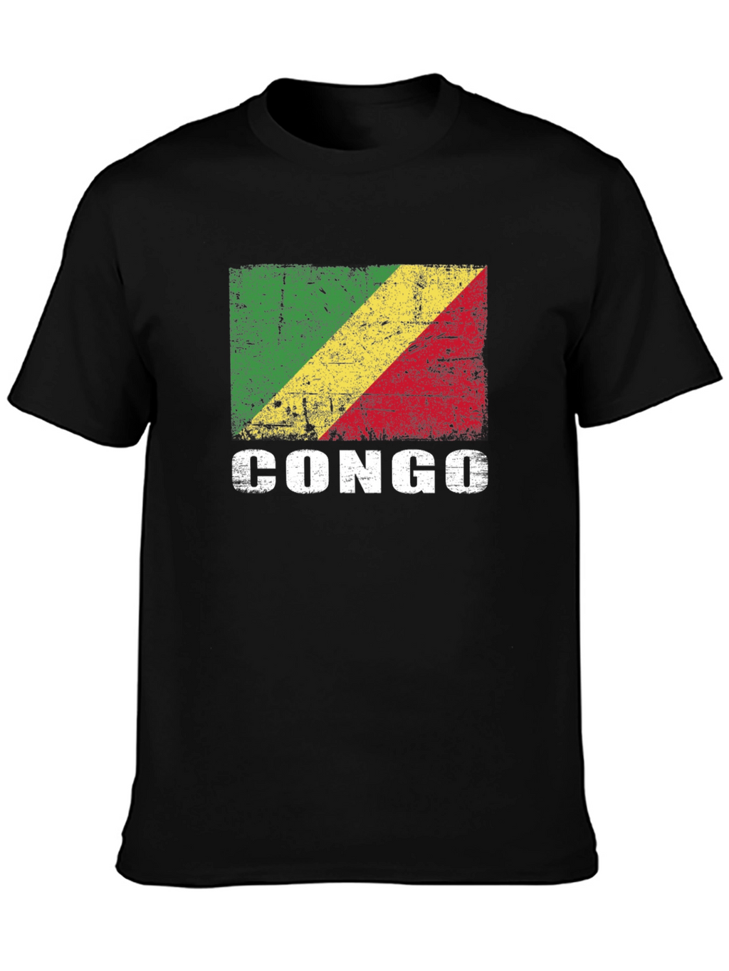Congo Flag Graphic T-Shirt