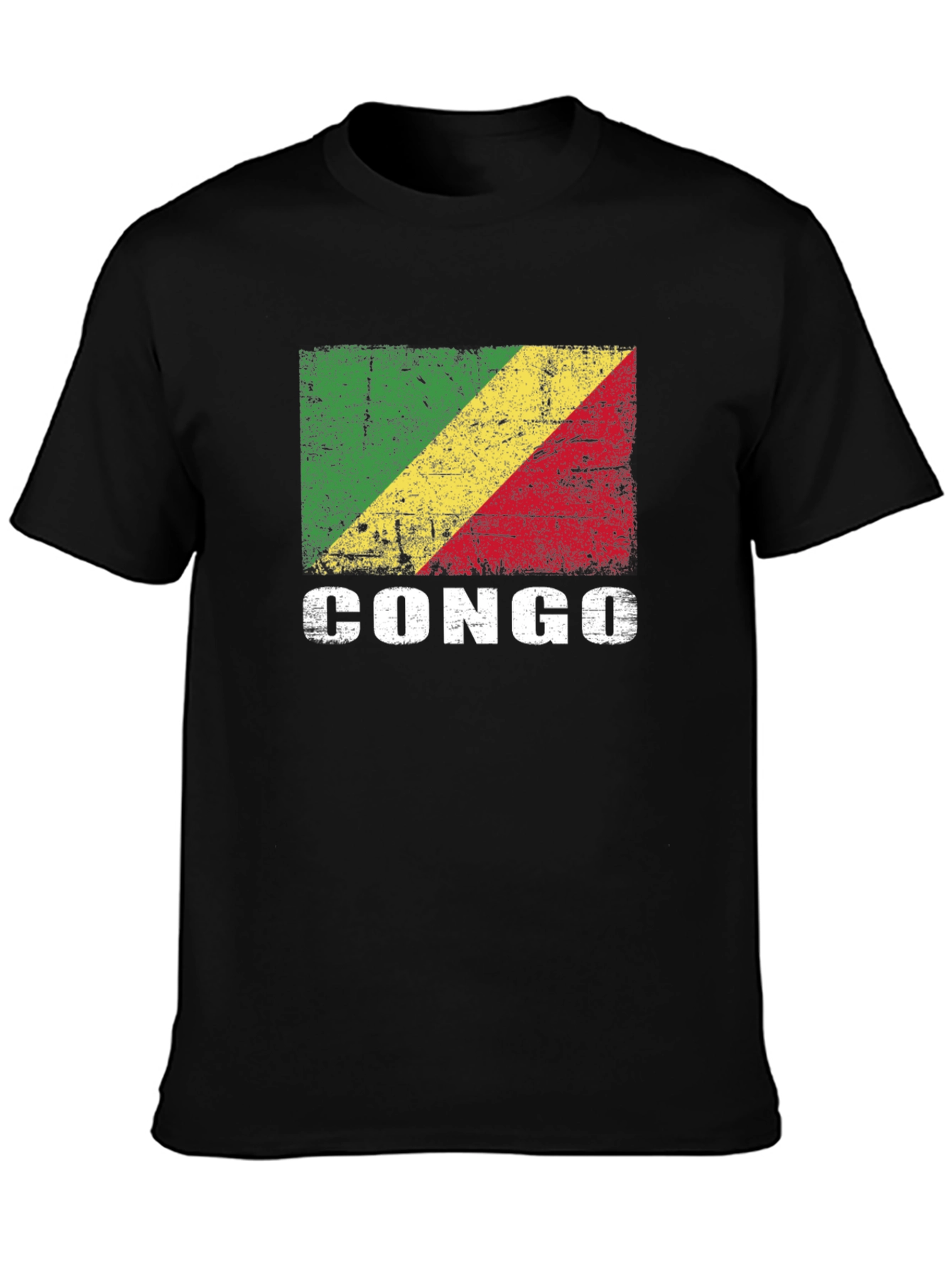 Congo Flag Graphic T-Shirt