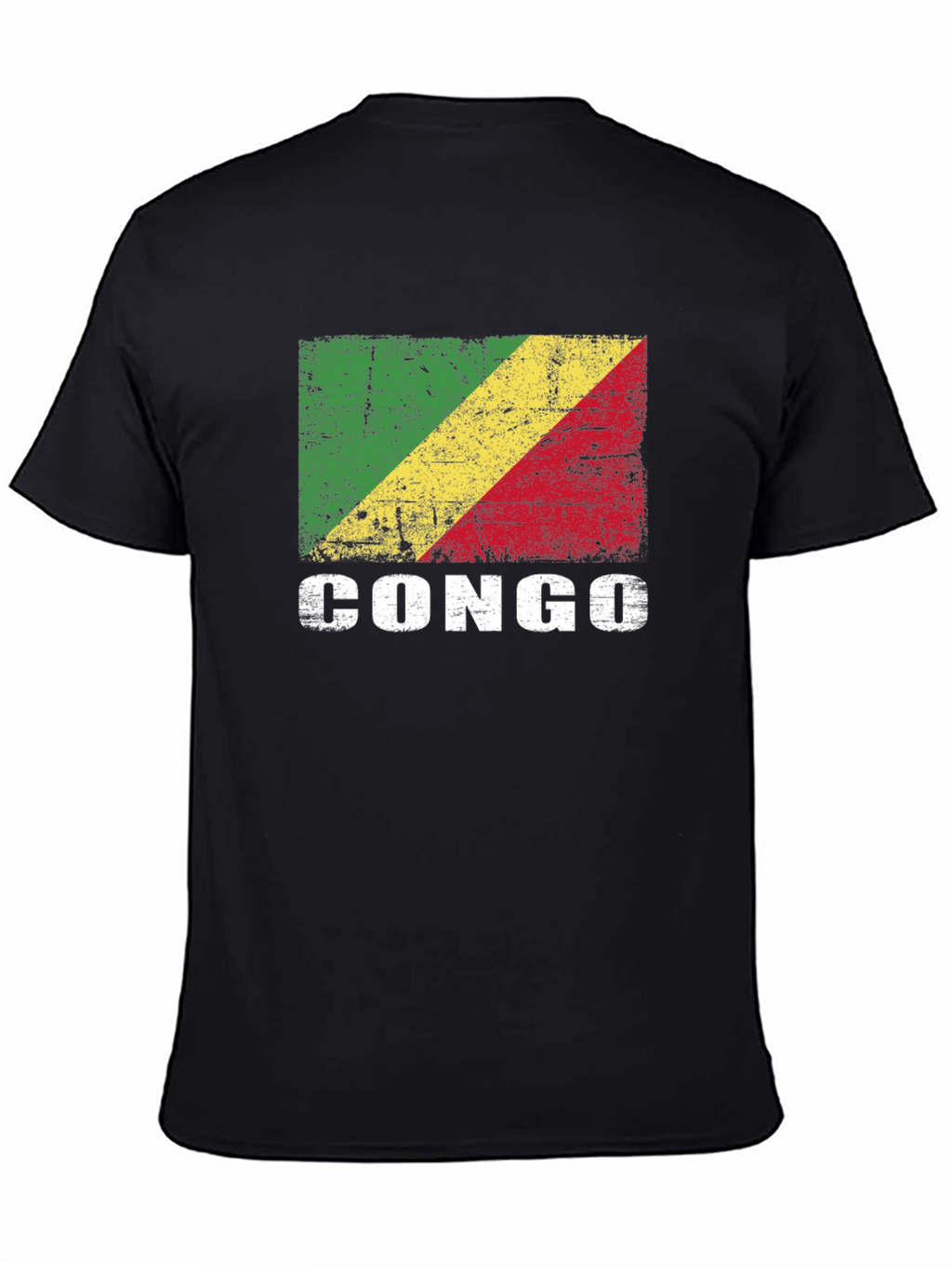 Congo Flag Graphic T-Shirt