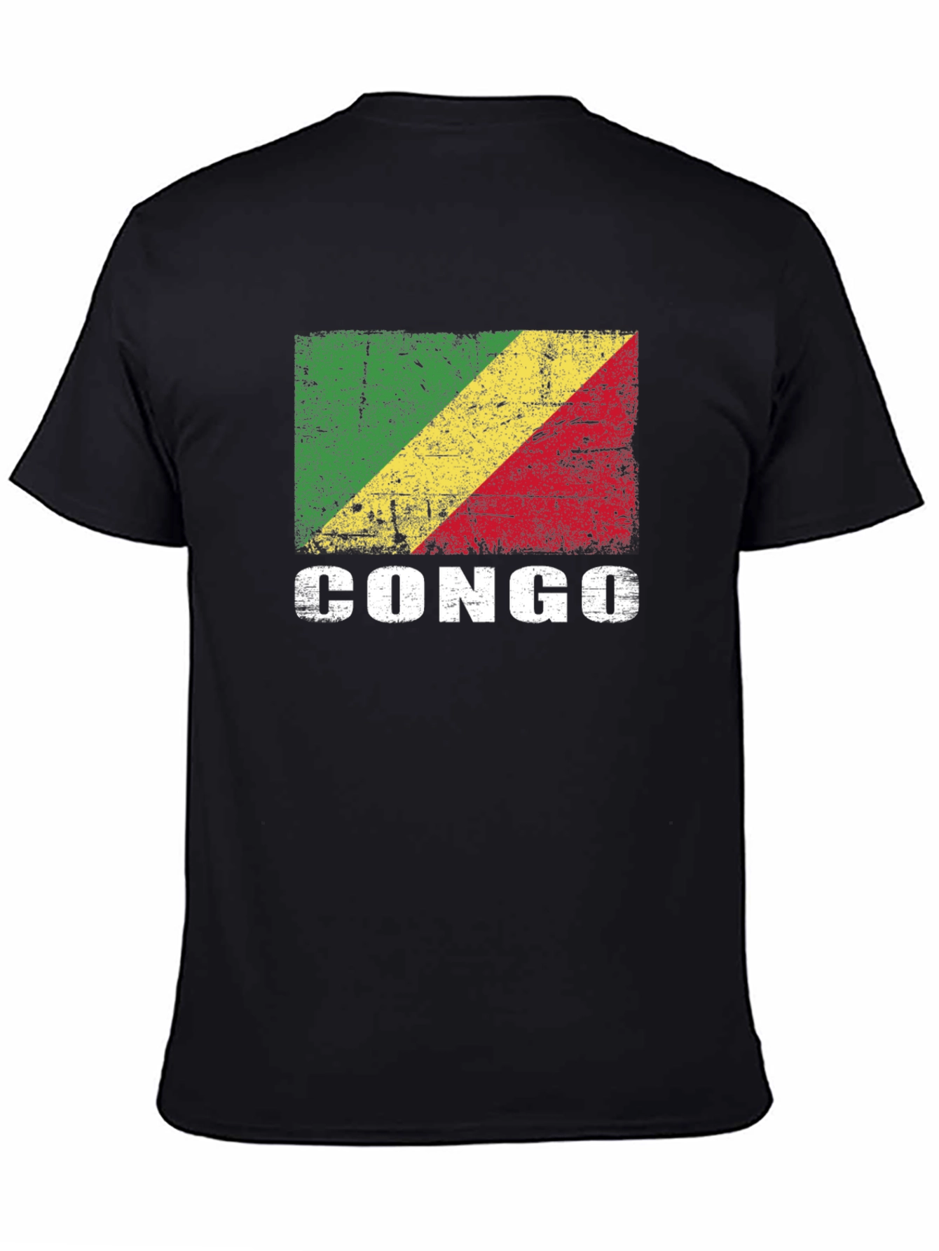 Congo Flag Graphic T-Shirt