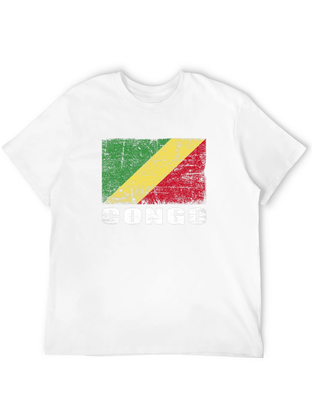 Congo Flag Graphic T-Shirt