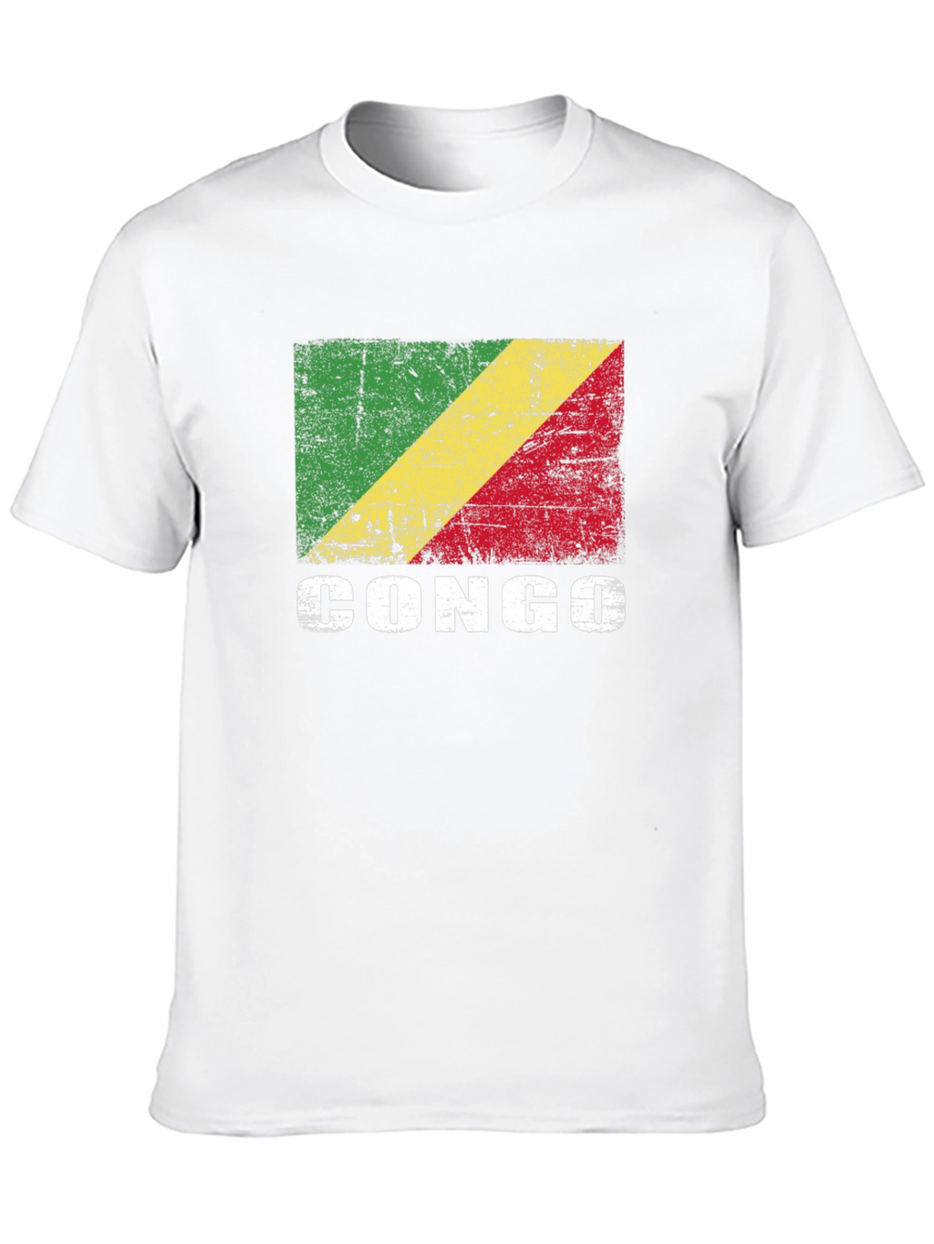 Congo Flag Graphic T-Shirt