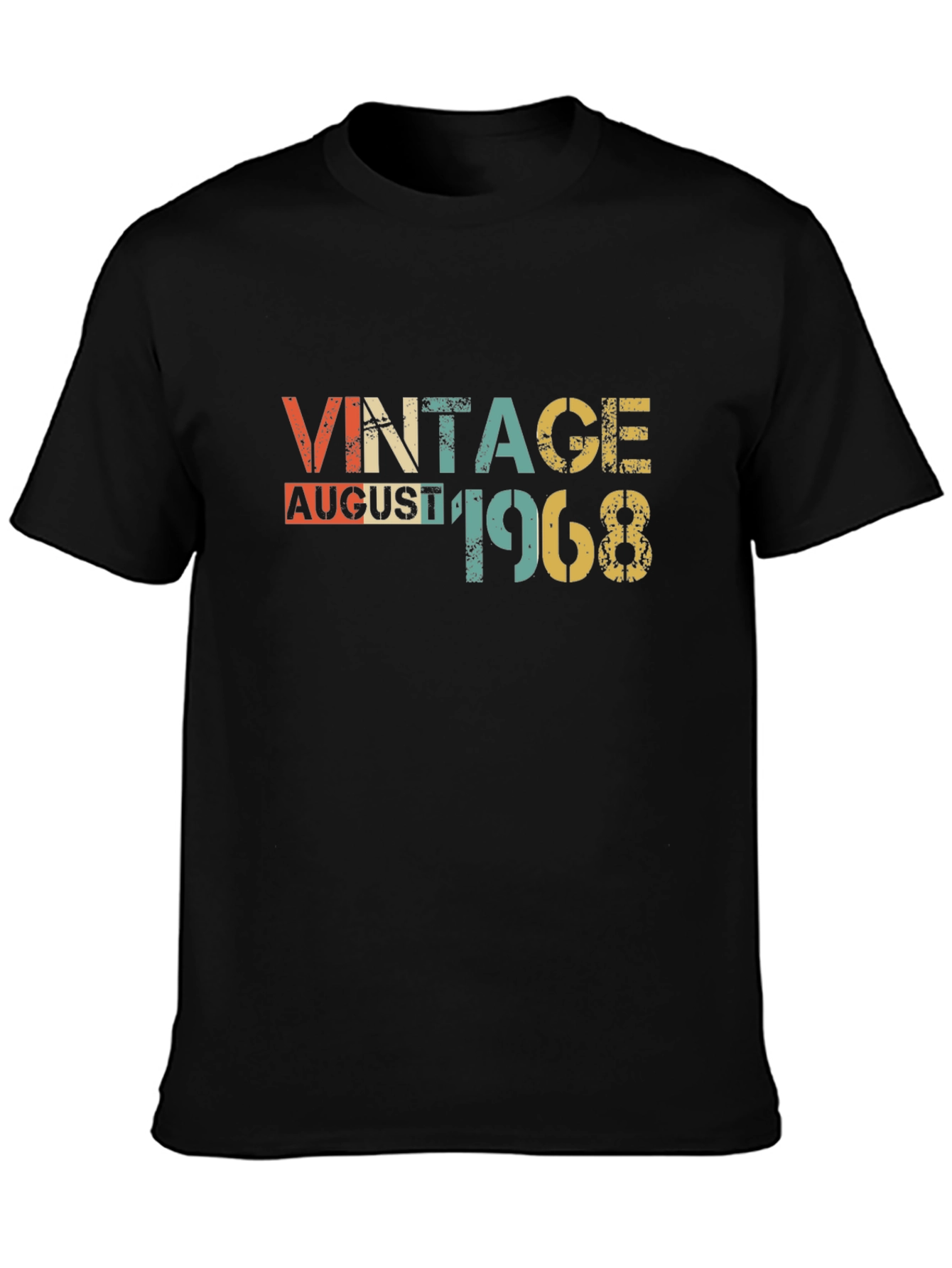 Vintage August 1968 Graphic T-Shirt