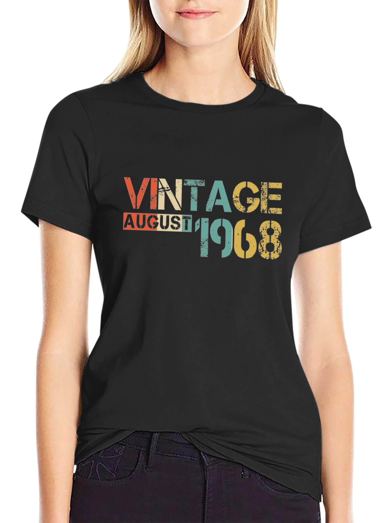 Vintage August 1968 Graphic T-Shirt