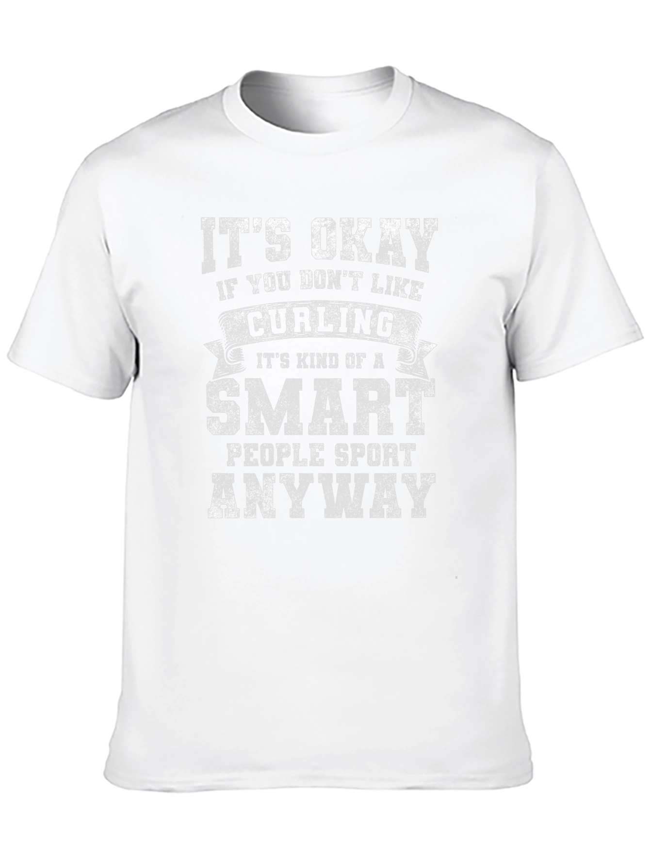 Curling Smart People Sport T-Shirt