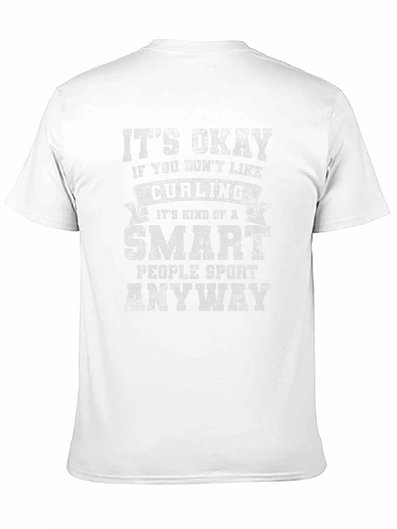 Curling Smart People Sport T-Shirt