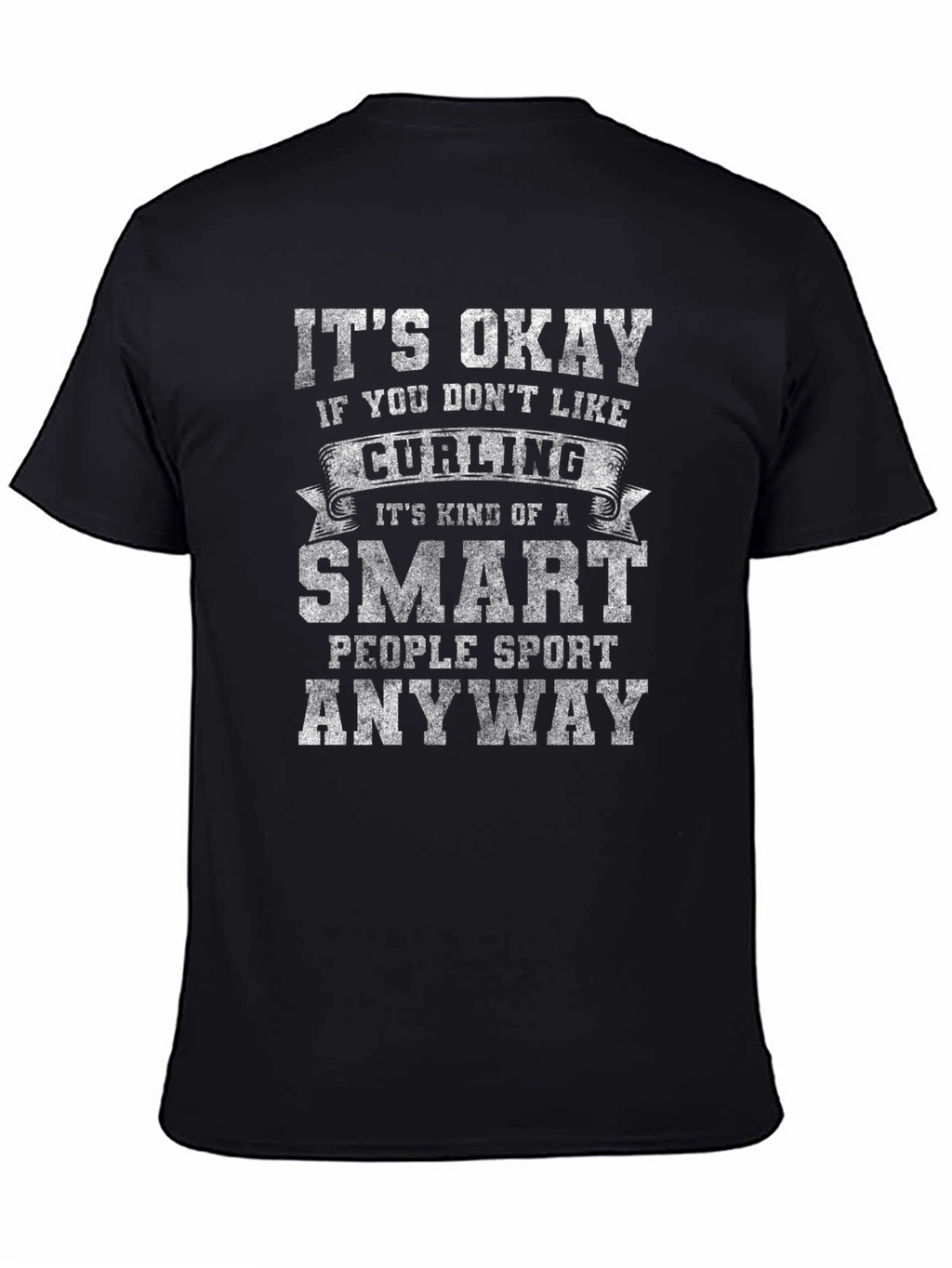 Curling Smart People Sport T-Shirt