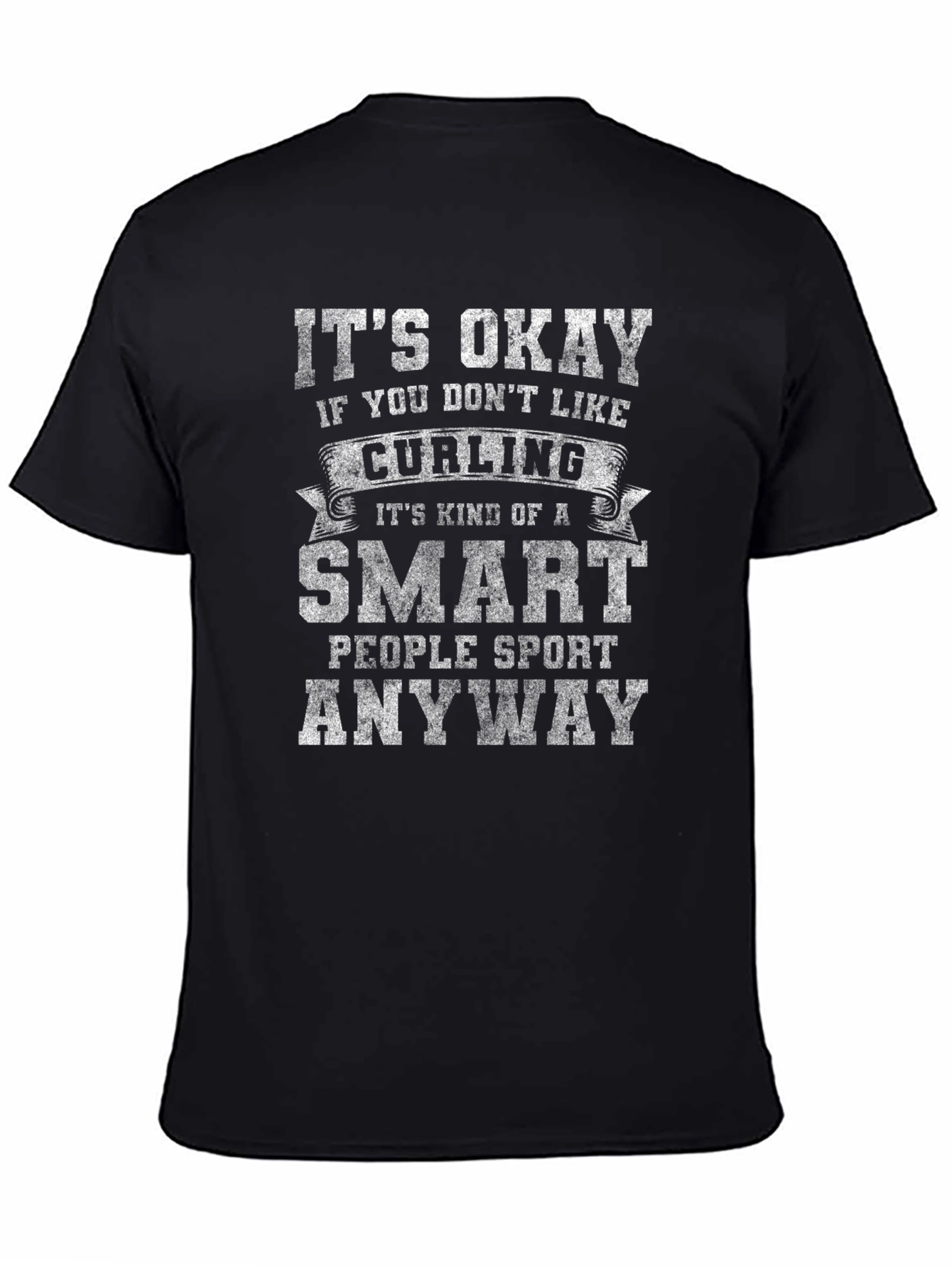 Curling Smart People Sport T-Shirt