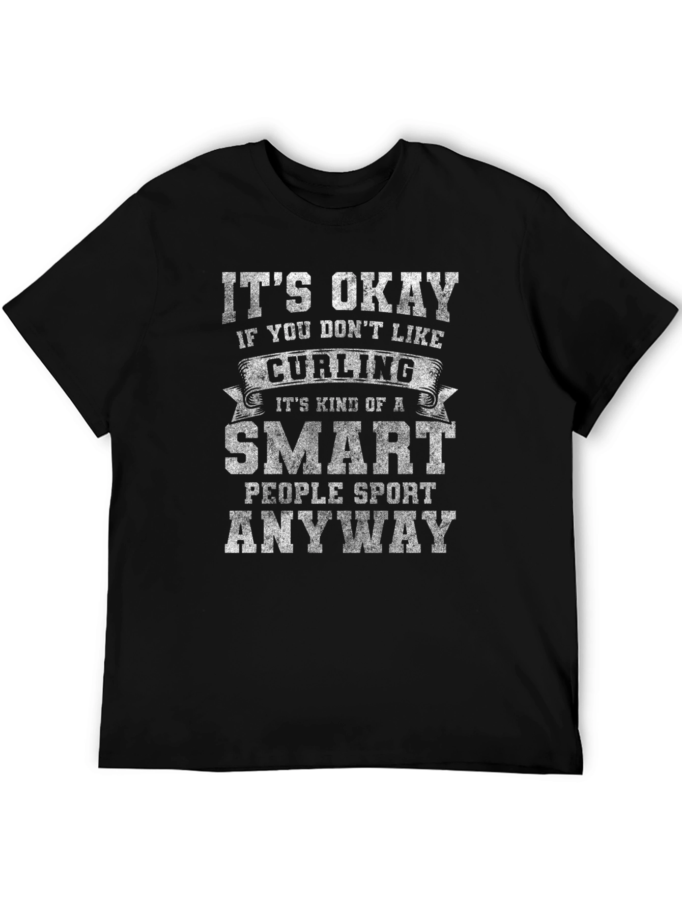 Curling Smart People Sport T-Shirt