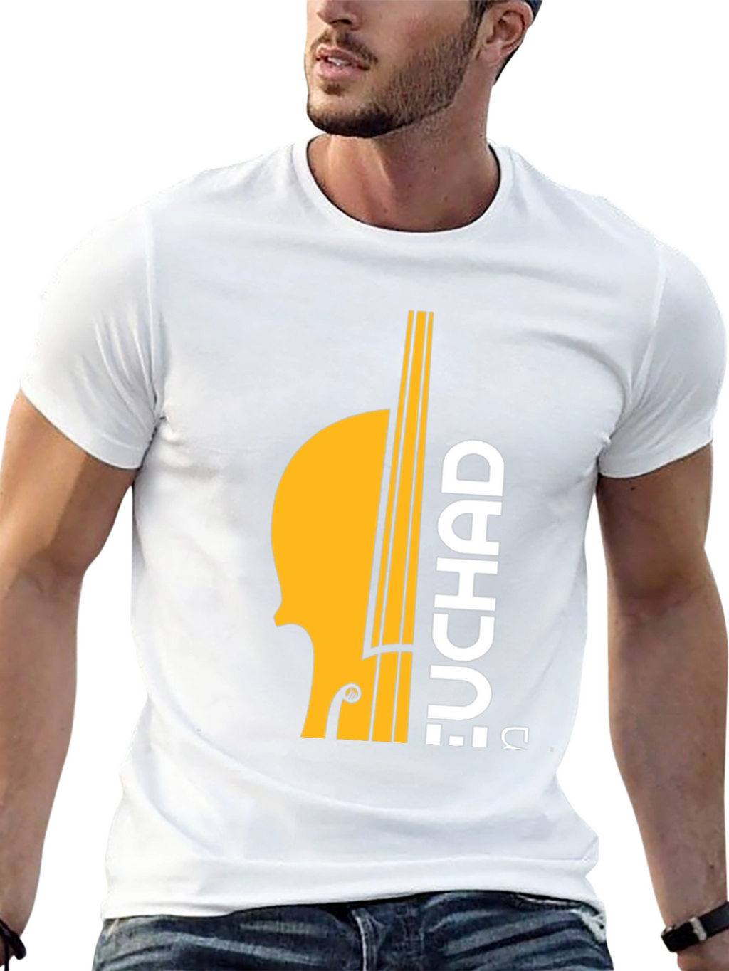 Chad Bass Player T-Shirt - Musical Graphic Tee