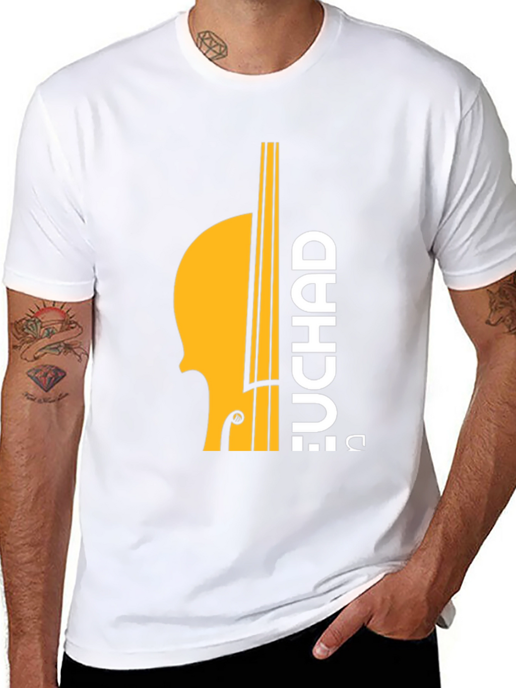 Chad Bass Player T-Shirt - Musical Graphic Tee