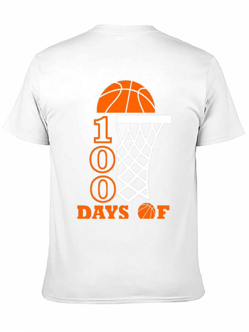 100 Days of School Basketball T-Shirt