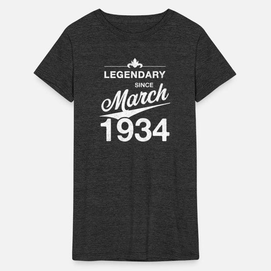 90th Birthday 90 Year Old Born March 1934 Gift